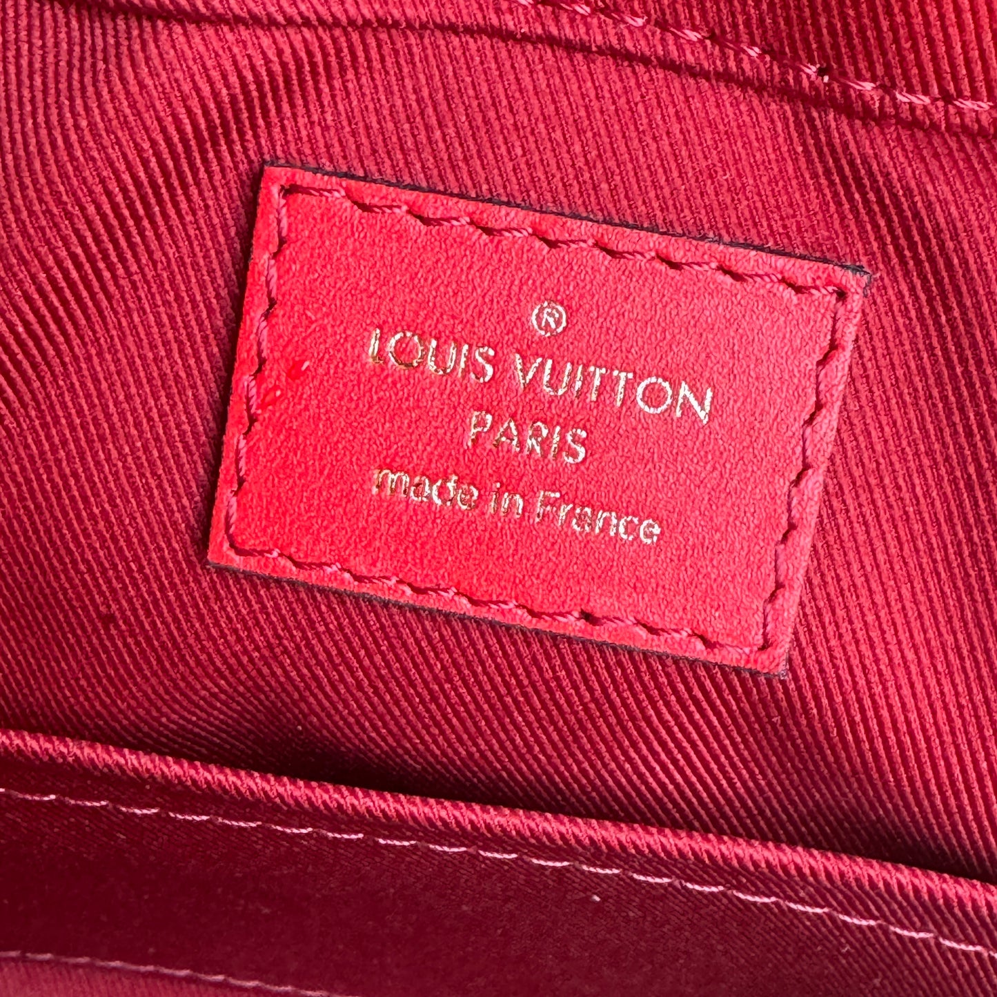Louis Vuitton Monogram Saintonge Coquelicot Crossbody