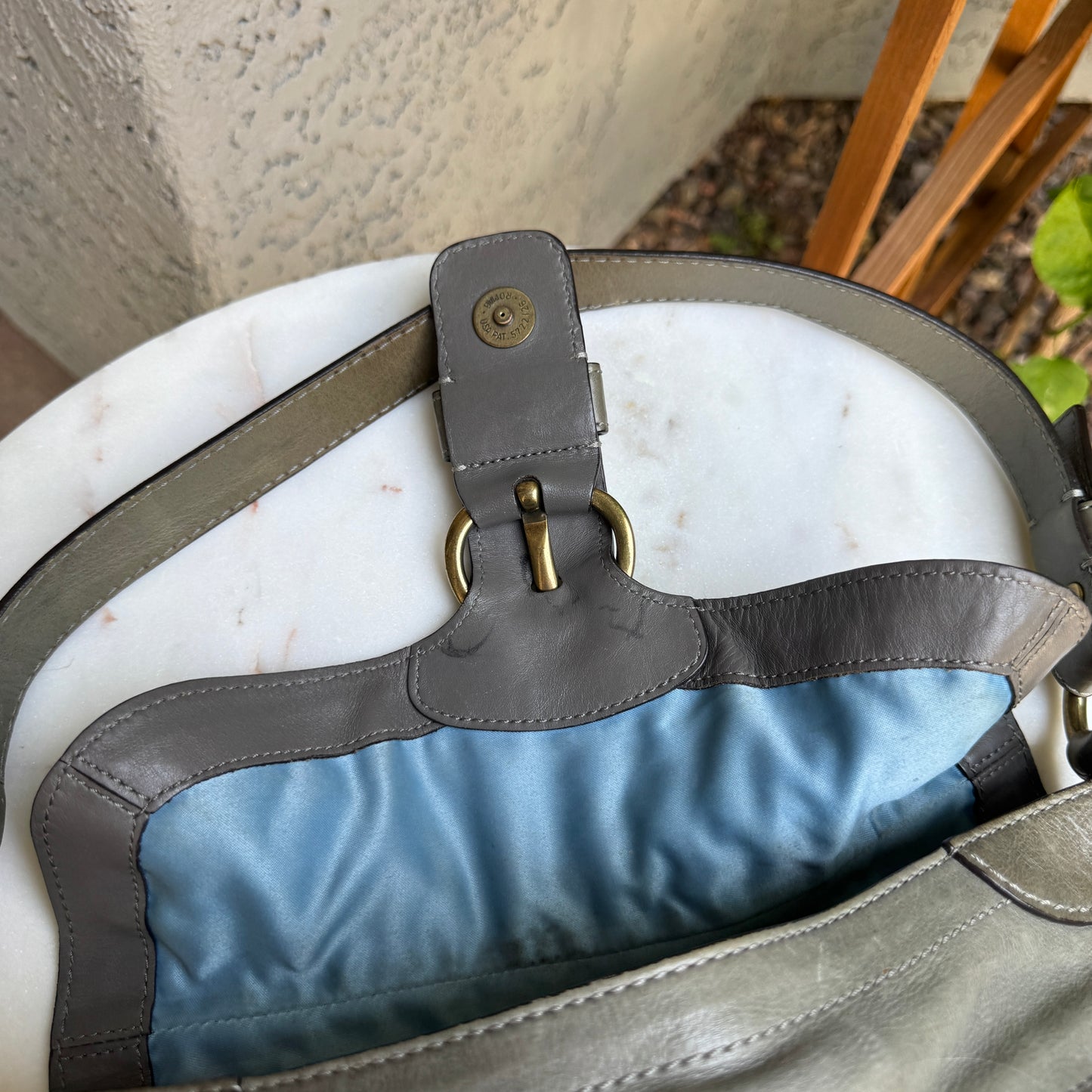 Coach Leather Legacy Garcia Hobo Shoulder Bag