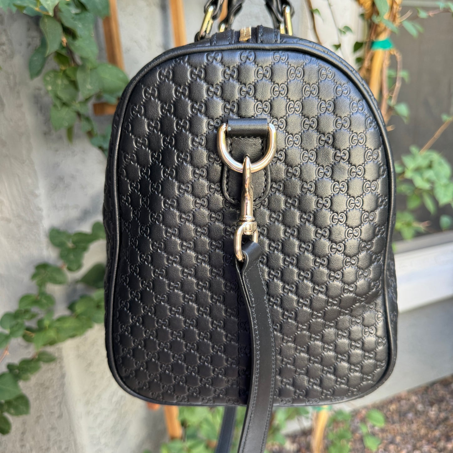 Gucci Microguccissima Boston Bag