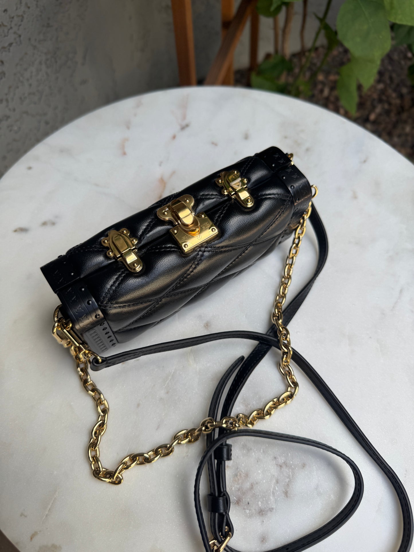 Louis Vuitton Quilted Leather Vanity Case Trunk PM