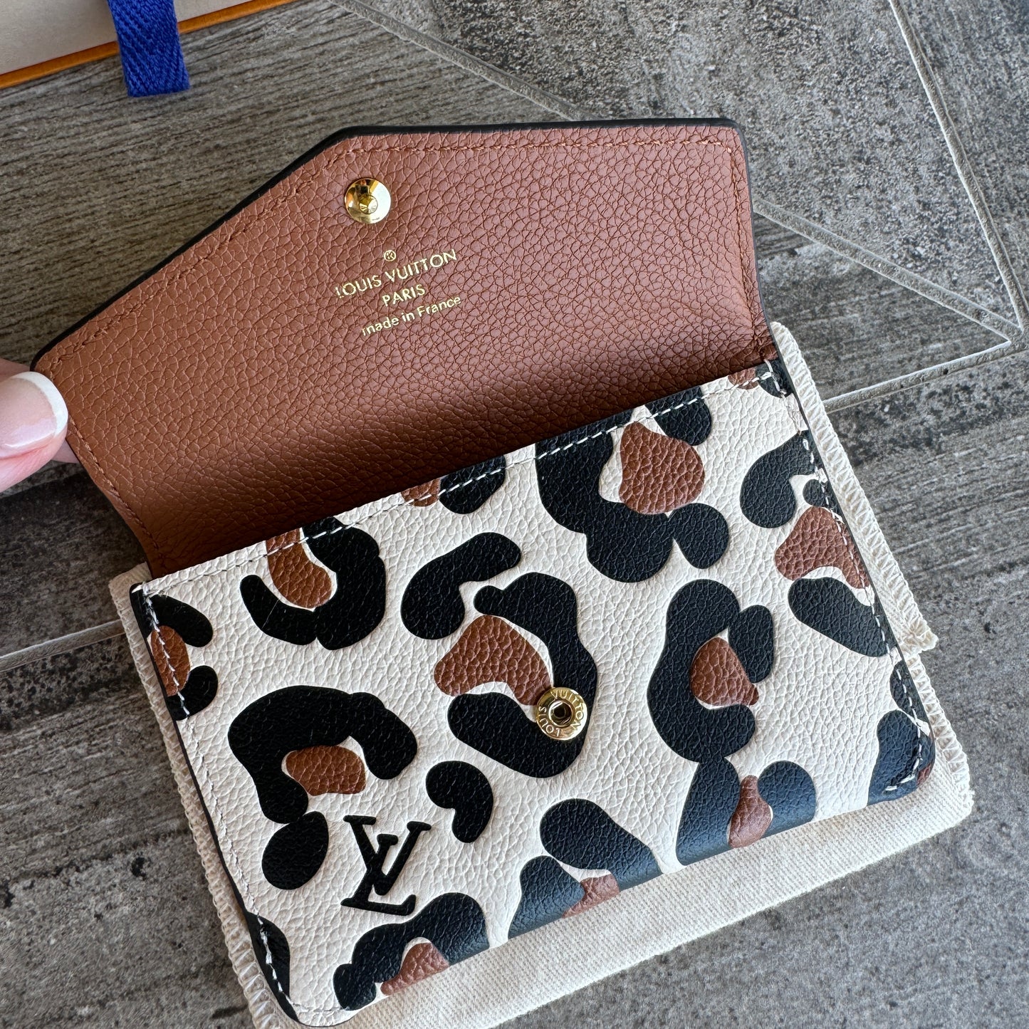Louis Vuitton Empreinte Monogram Giant Wild At Heart Key Pouch