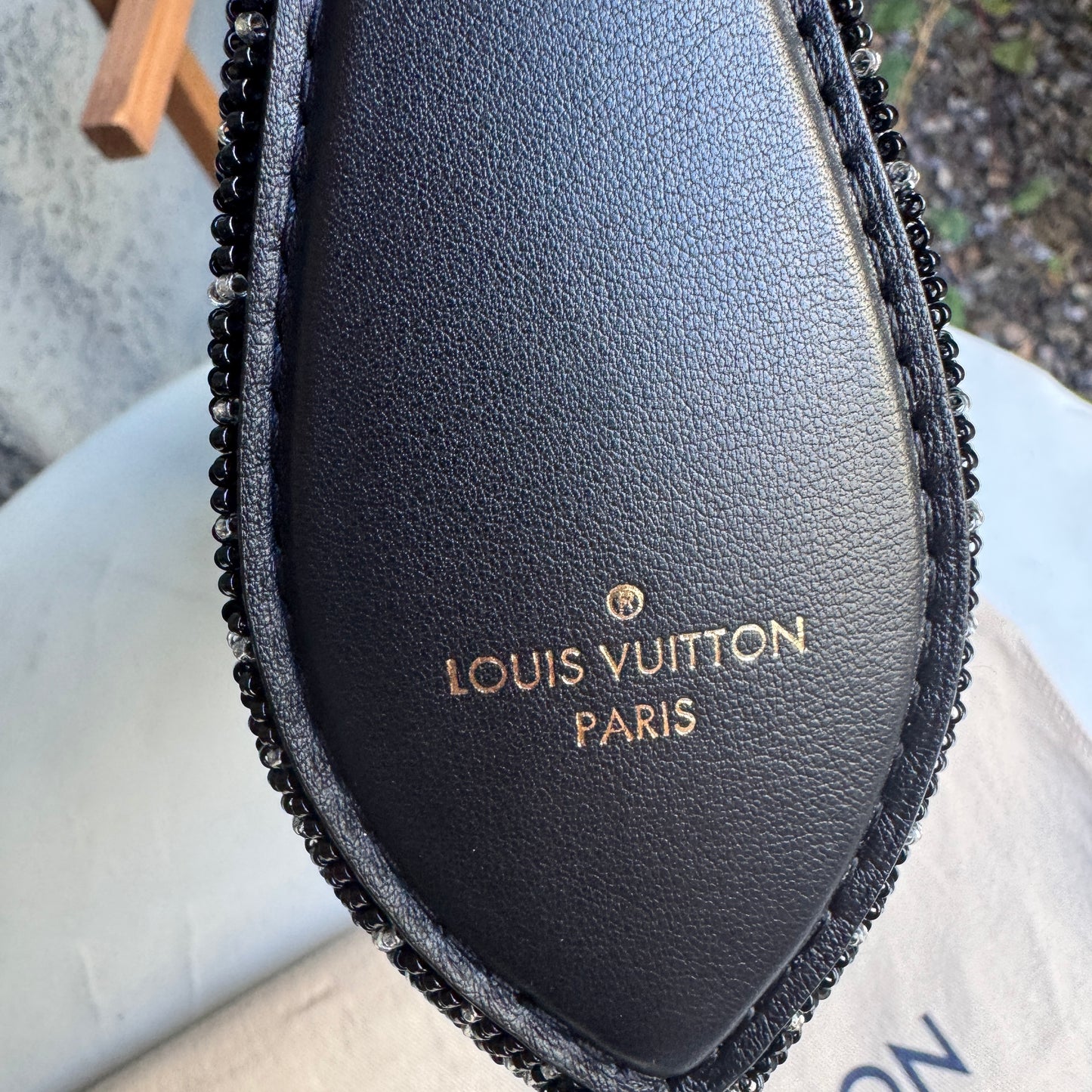 Louis Vuitton Beaded Pochette Tirette Limited Edition Shoulder Bag