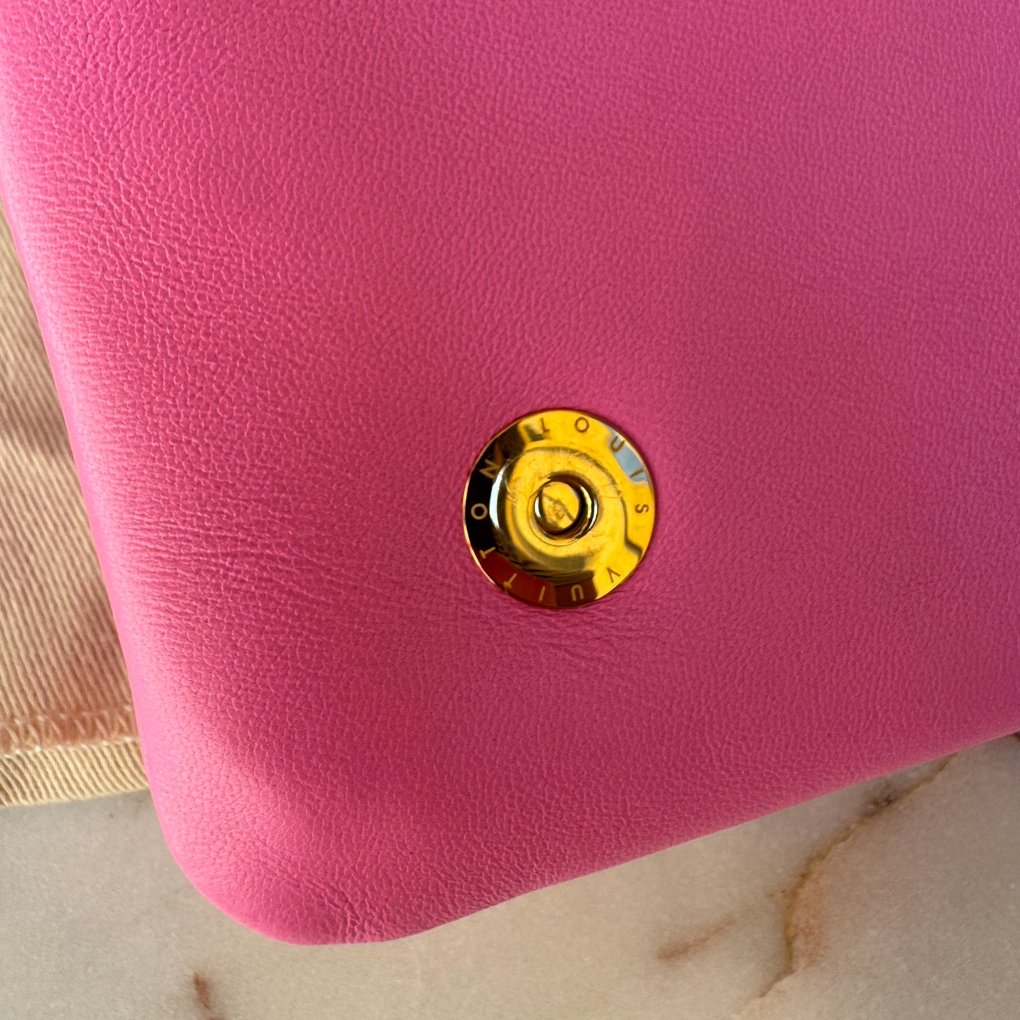 Louis Vuitton Monogram Lambskin Vuittamins Pochette Coussin