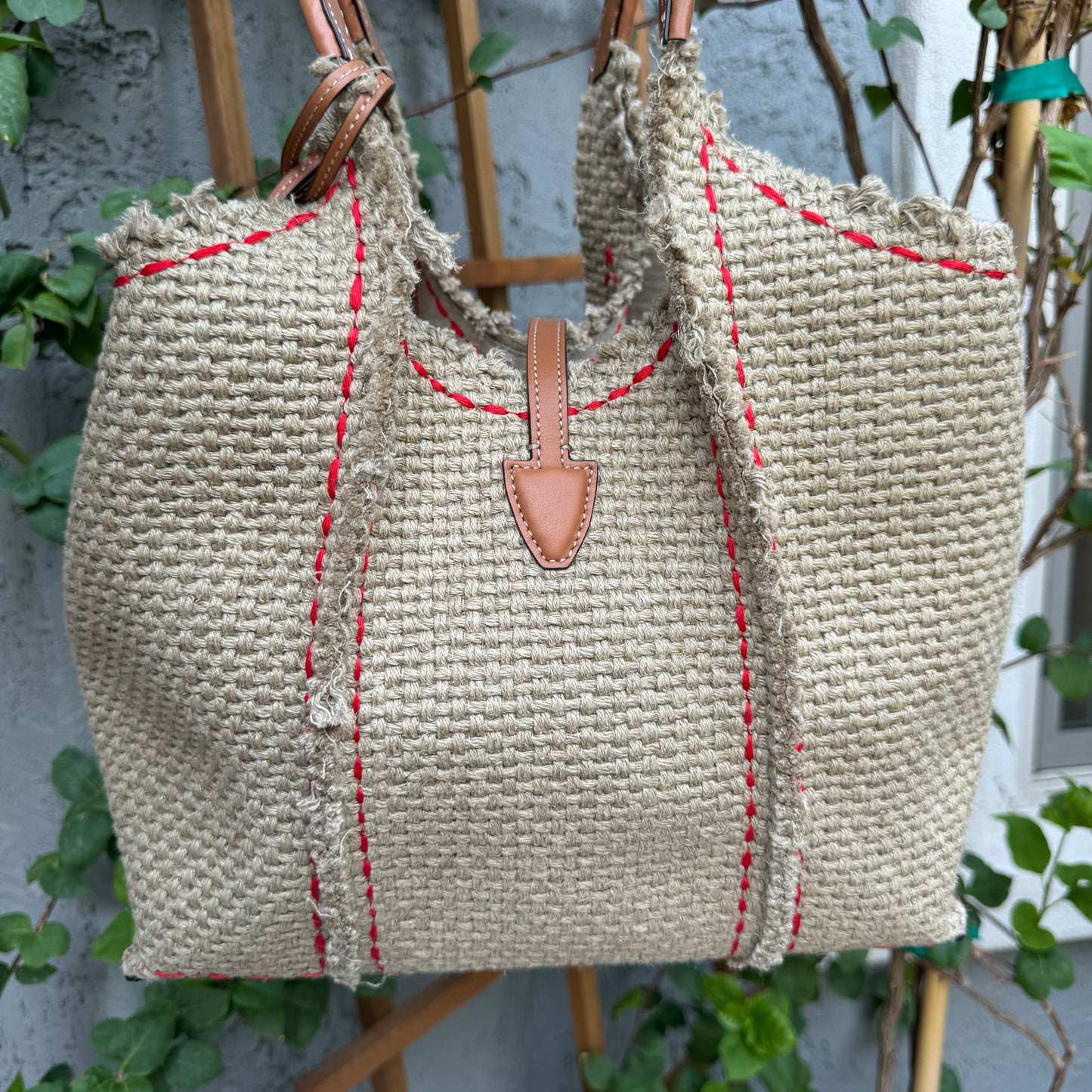 Tod’s T Timeless Hammock Tote Bag with Pouch