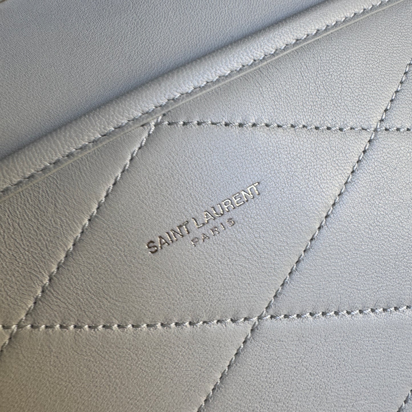 Saint Laurent Quilted Lambskin Le Maillon Camera Bag