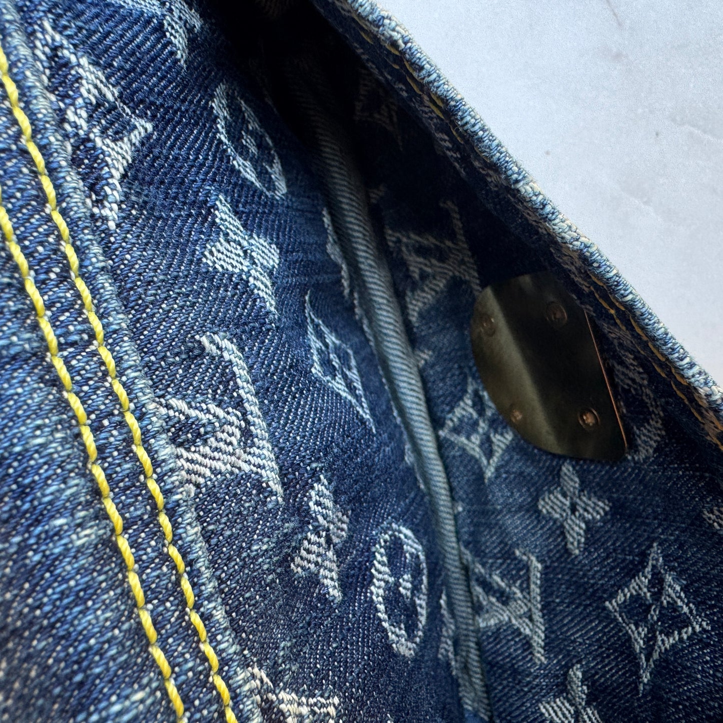 Louis Vuitton Monogram Denim Vintage Bumbag