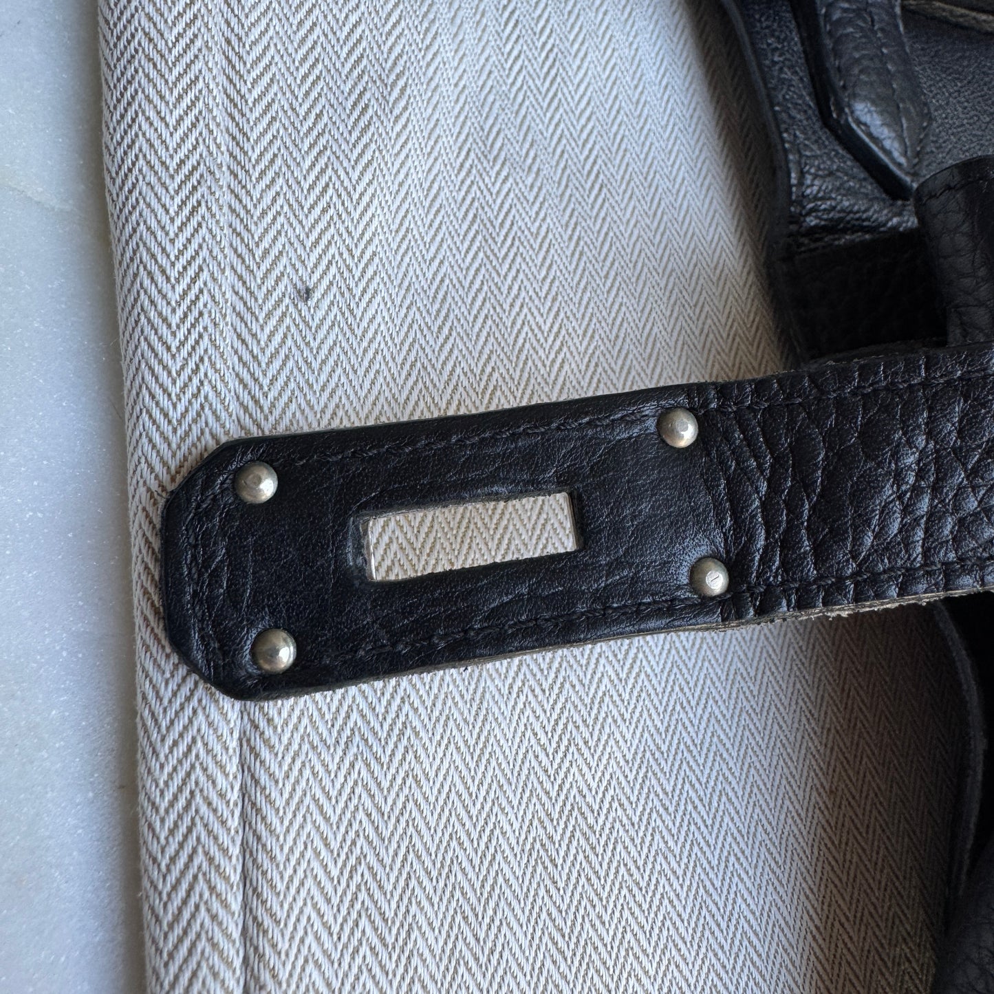 Hermès Togo Leather Jypsiere 34