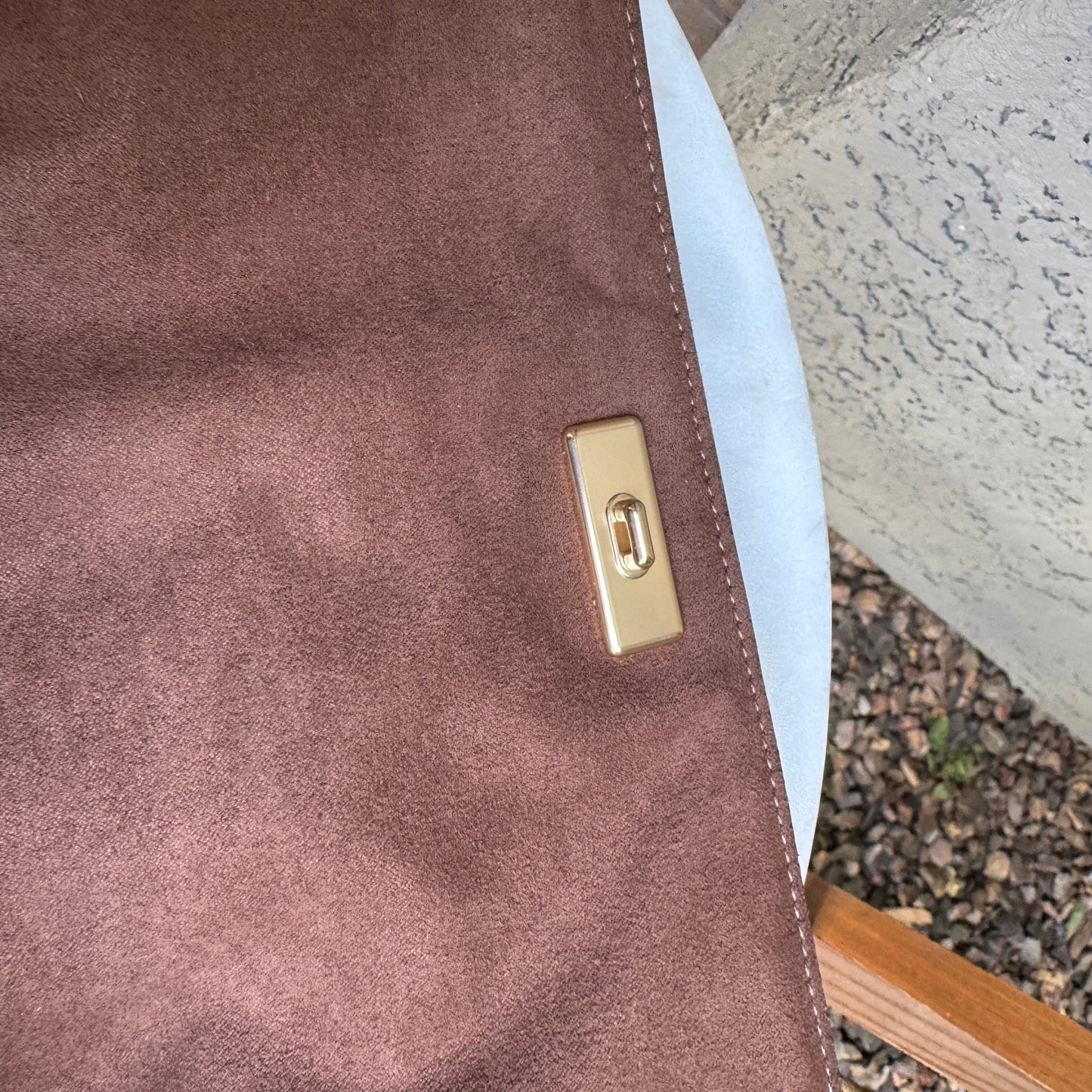 Coach Chenille Large Etta Flap Shoulder Bag