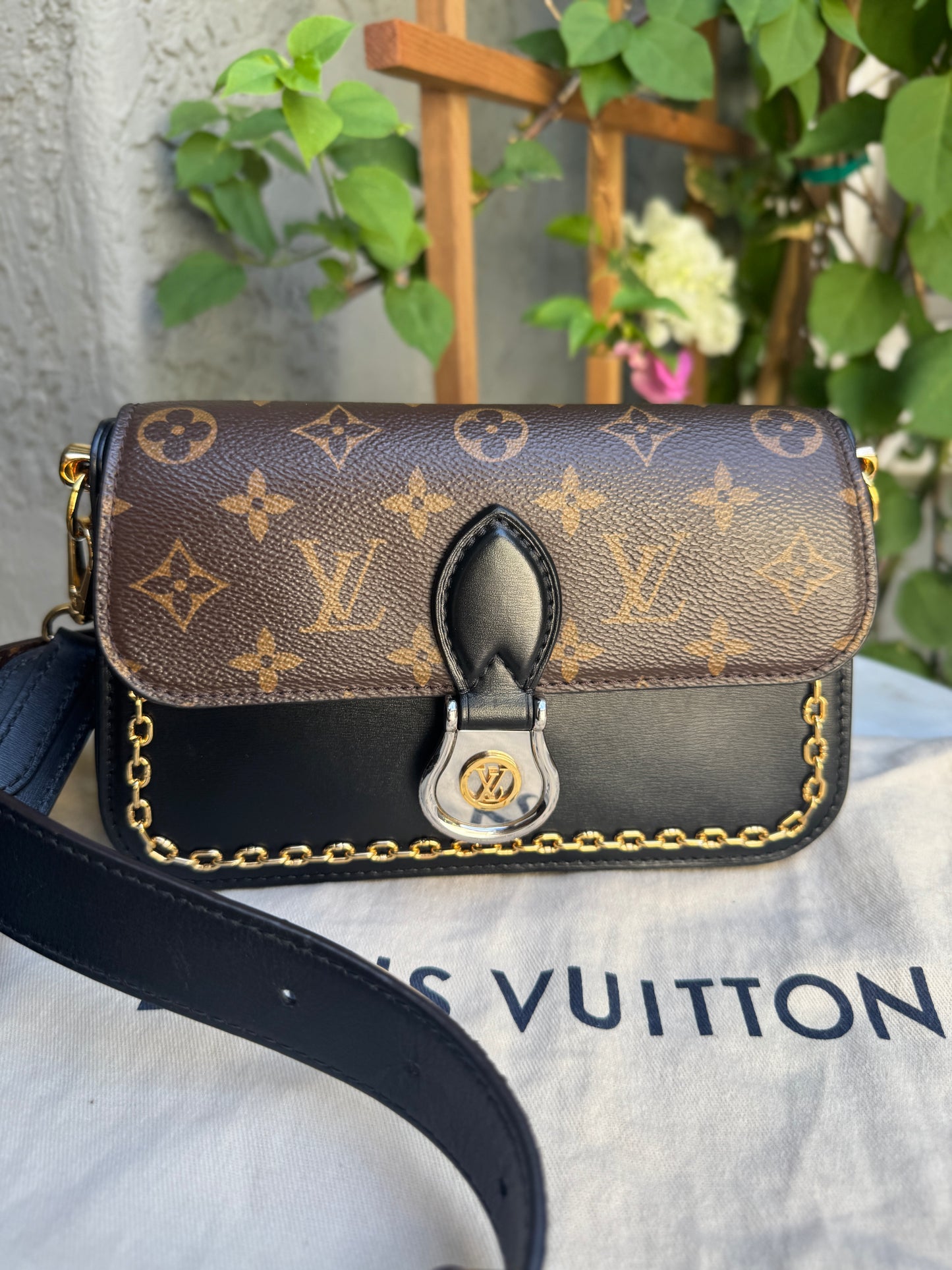 Louis Vuitton Monogram Neo Saint Cloud Shoulder Bag