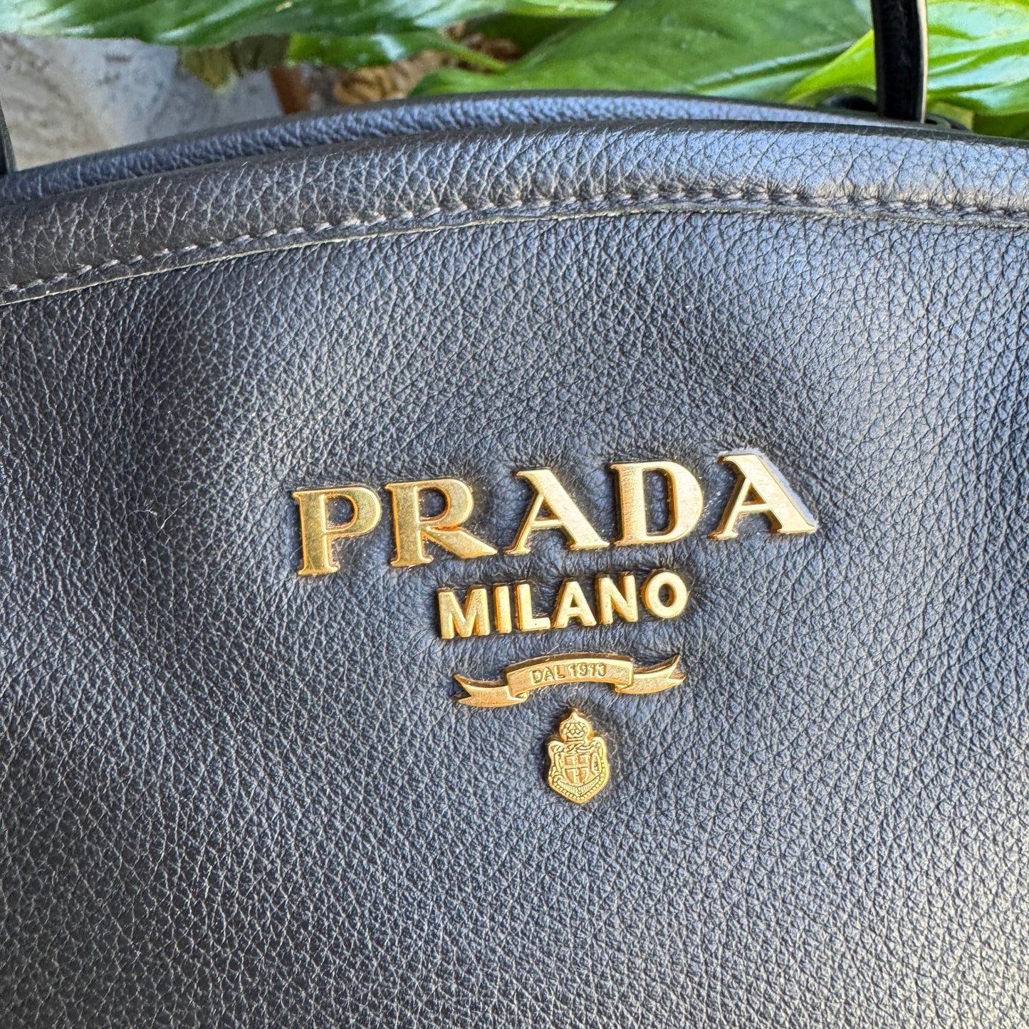 Prada Vitello Daino Leather Tote