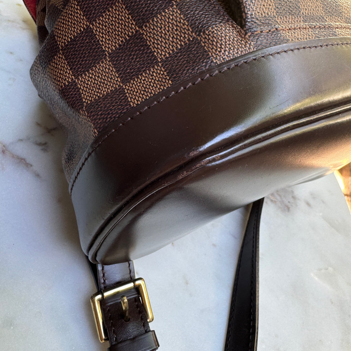 Louis Vuitton Vintage Damier Ebene Montsouris Backpack
