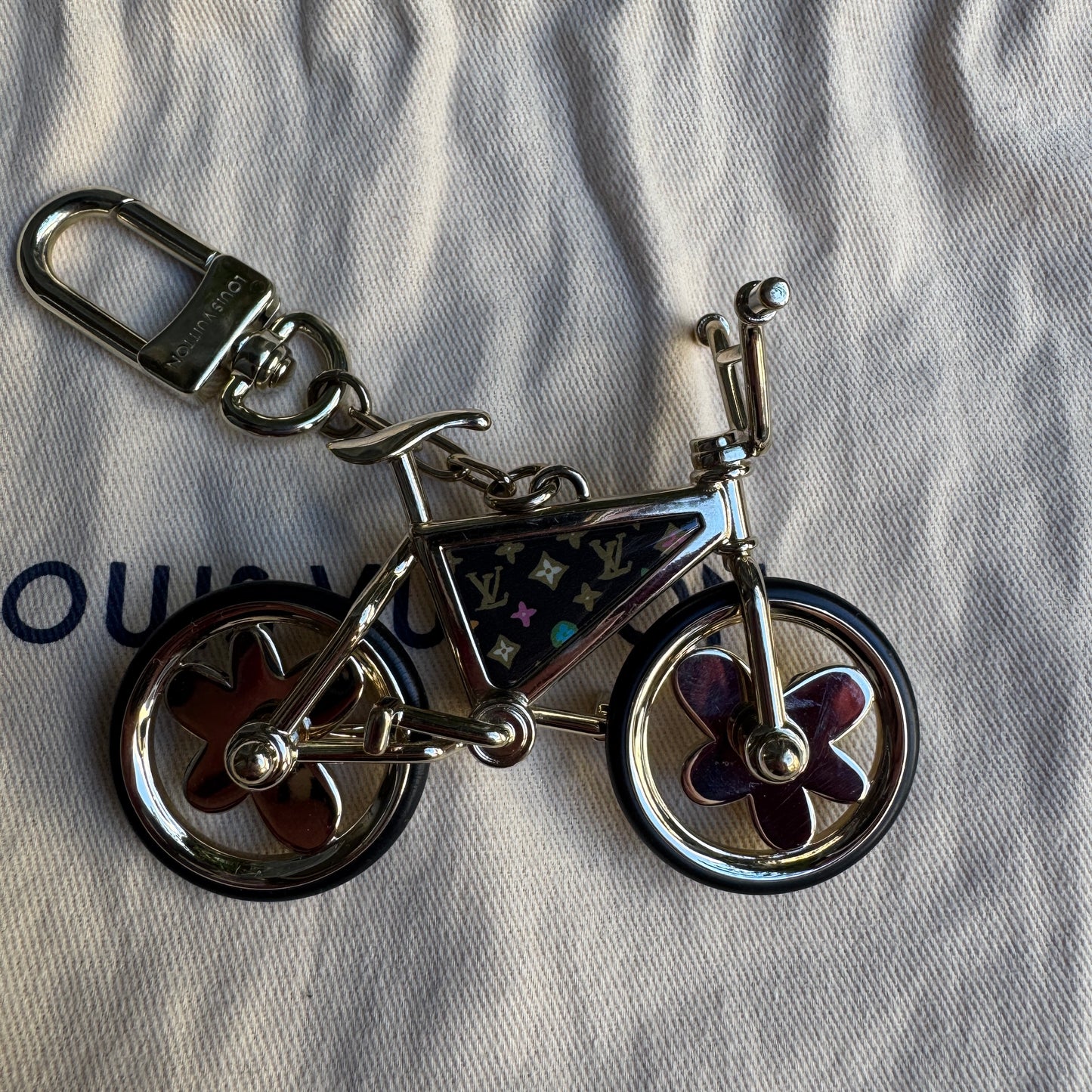 Louis Vuitton x Tyler the Creator Monogram Bike Bag Charm