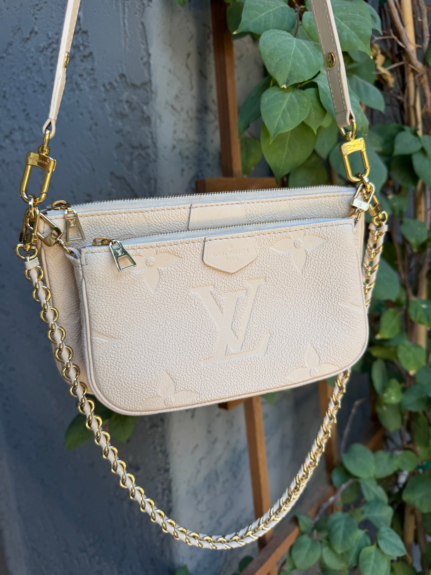 Louis Vuitton Multi Pochette Empreinte Crossbody