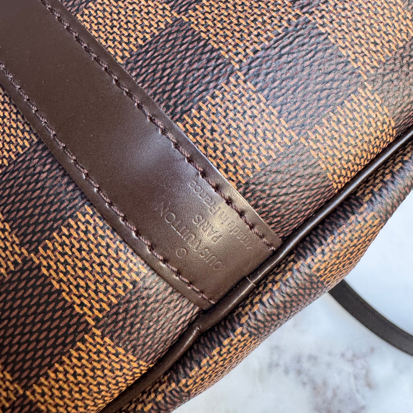 Louis Vuitton Damier Ebene Speedy Bandoulière 25