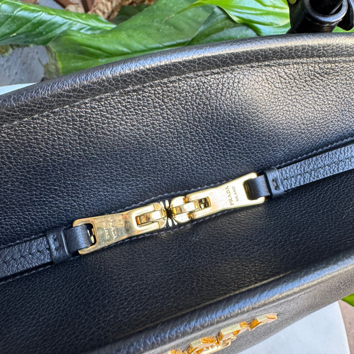 Prada Vitello Daino Leather Tote