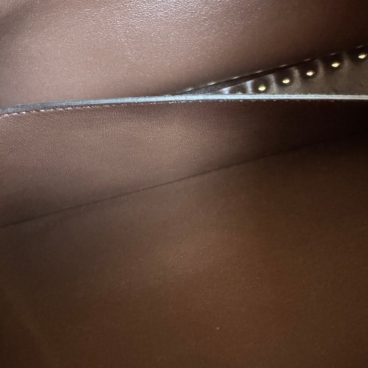 Valentino Garavani Rockstud Leather Hobo Bag