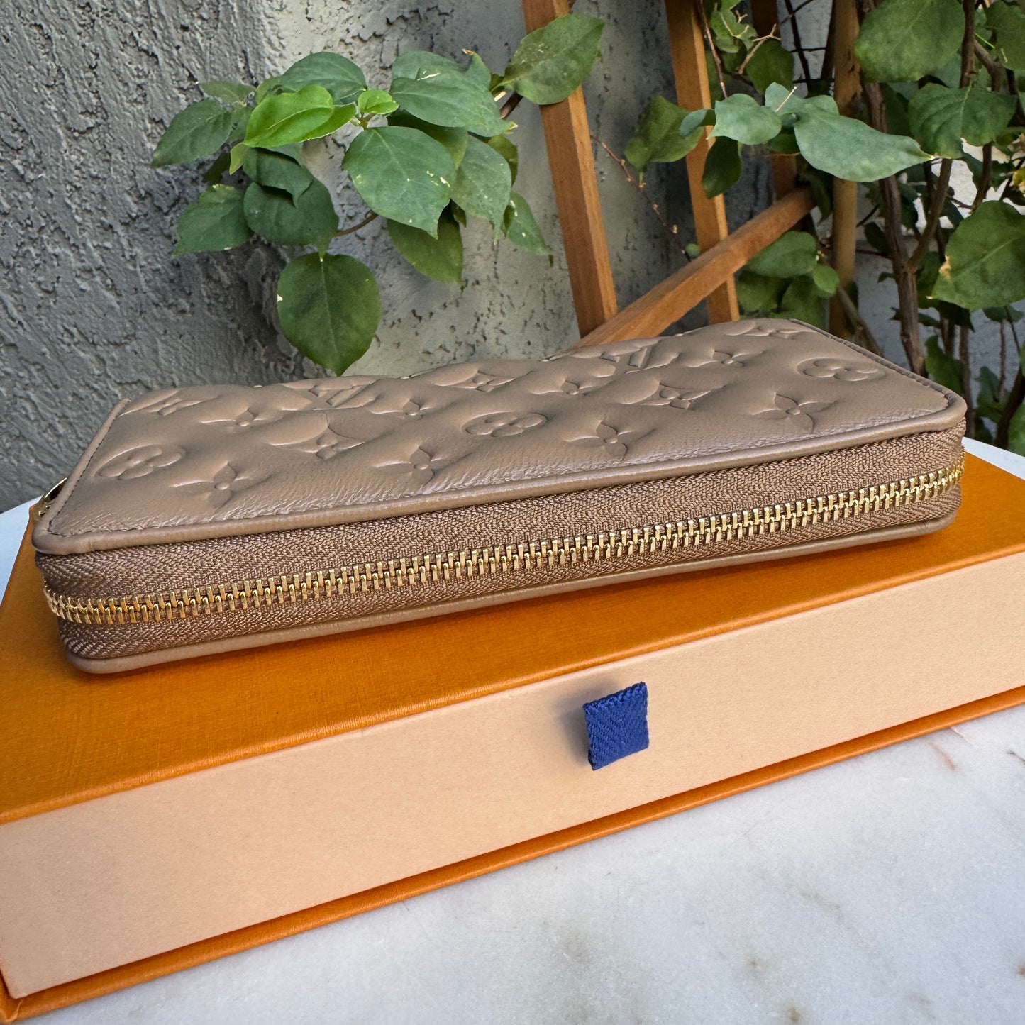 Louis Vuitton Coussin Empreinte Monogram Leather Zippy Wallet