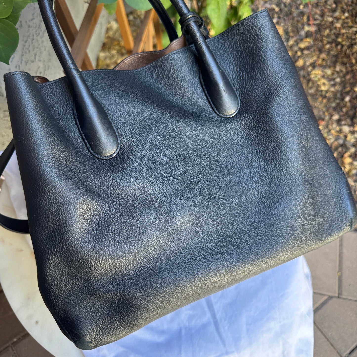 Dior Open Bar Leather Tote