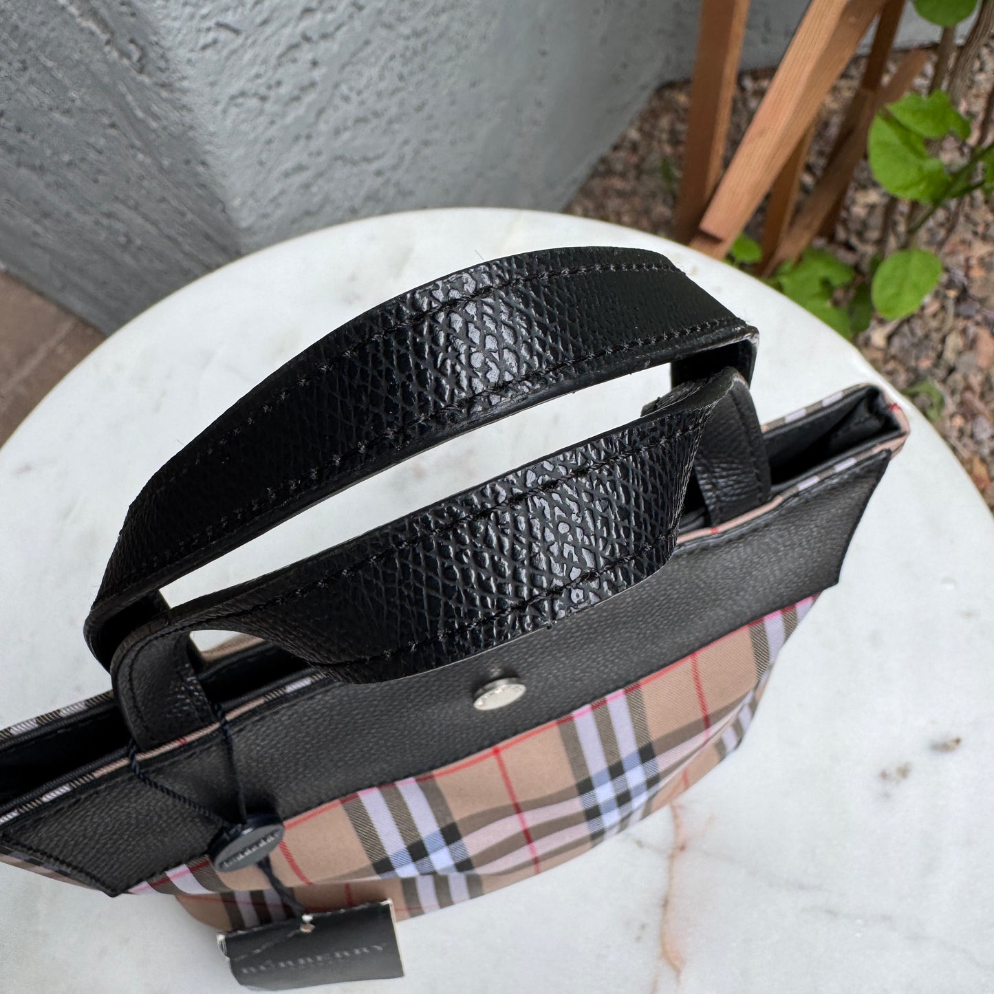 Burberry London Nova Check Handbag