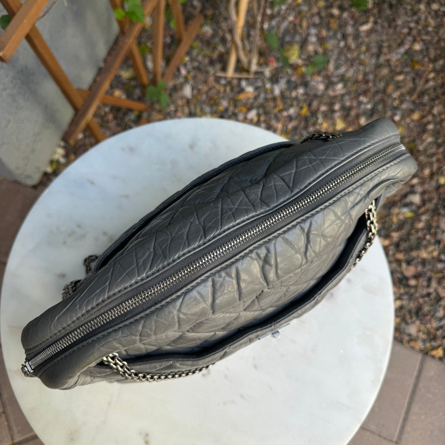 Chanel Quilted Aged Calfskin Large Reissue Camera Bag