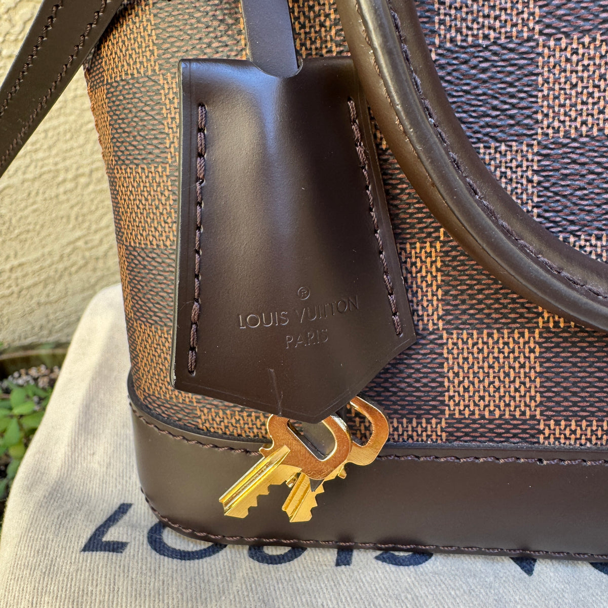 Louis Vuitton Damier Ebene Alma BB