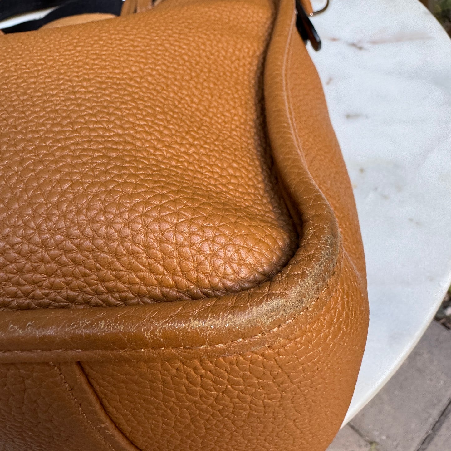 Prada Vitello Daino Hobo Leather Crossbody