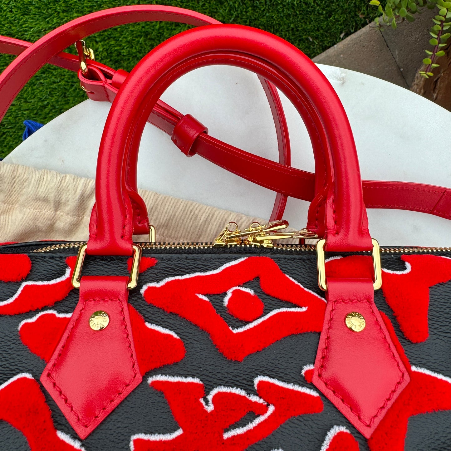 Louis Vuitton x Urs Fischer Speedy Bandoulière 25