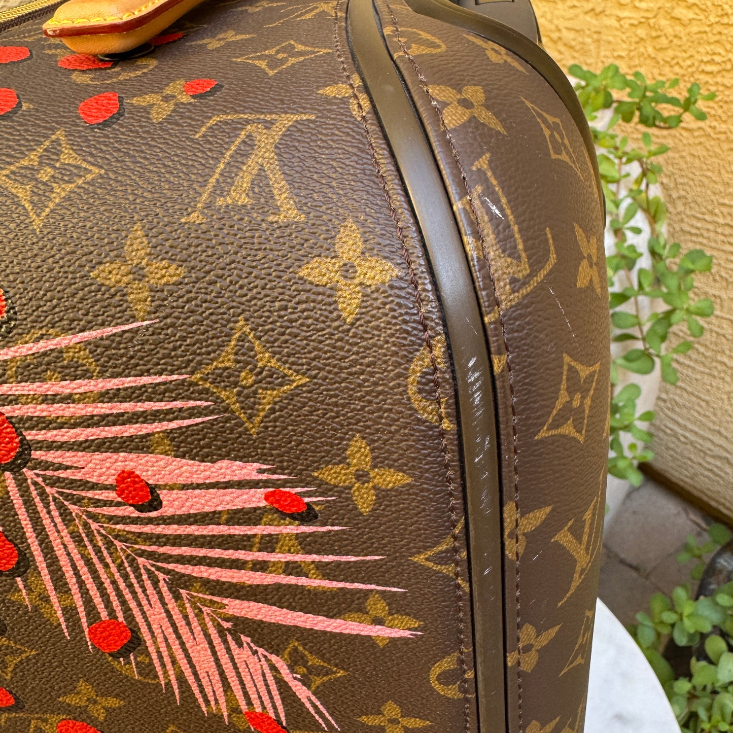 Louis Vuitton Monogram Jungle Dots Pégase Légère 55 Suitcase