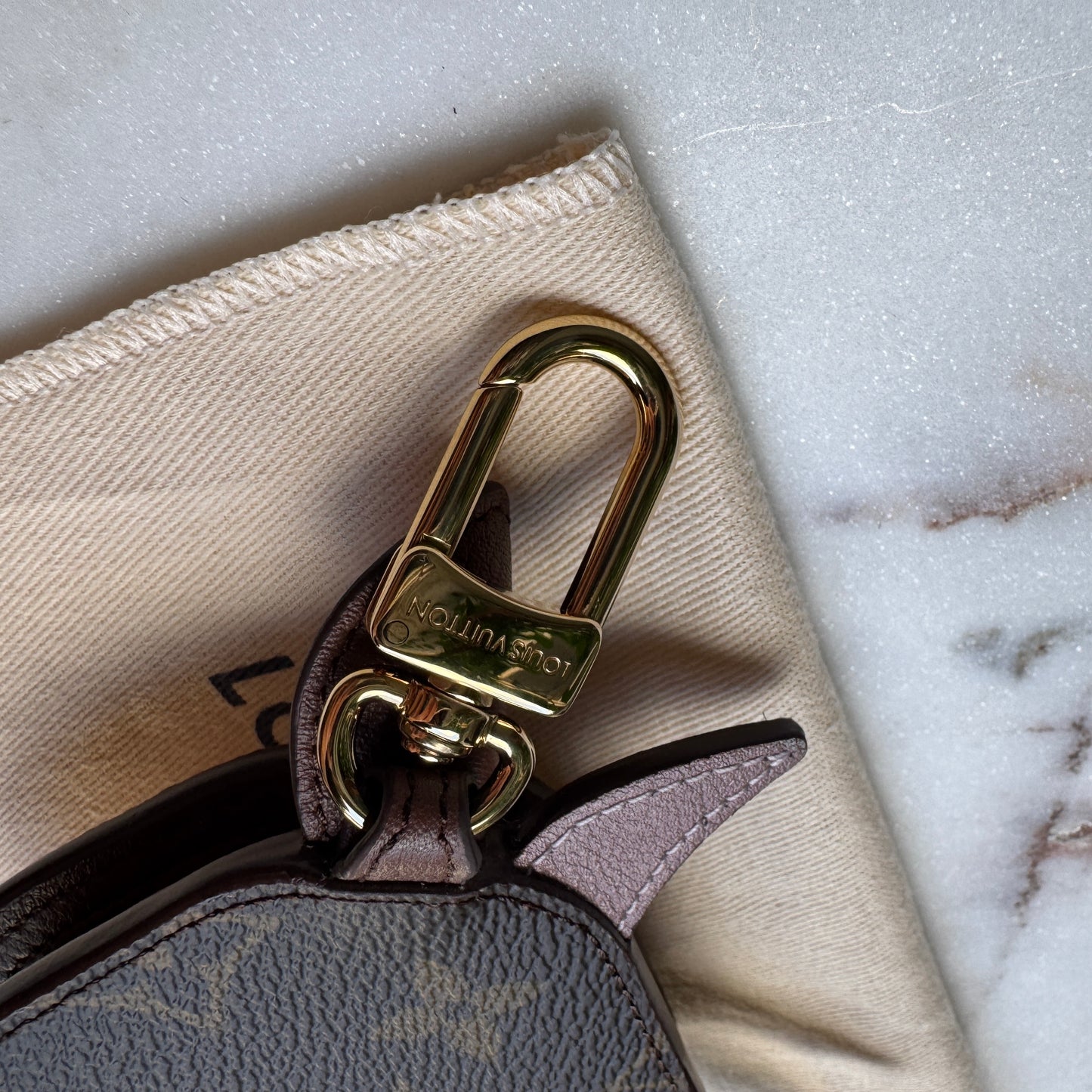 Louis Vuitton Cow Zipper Pouch Bag Charm