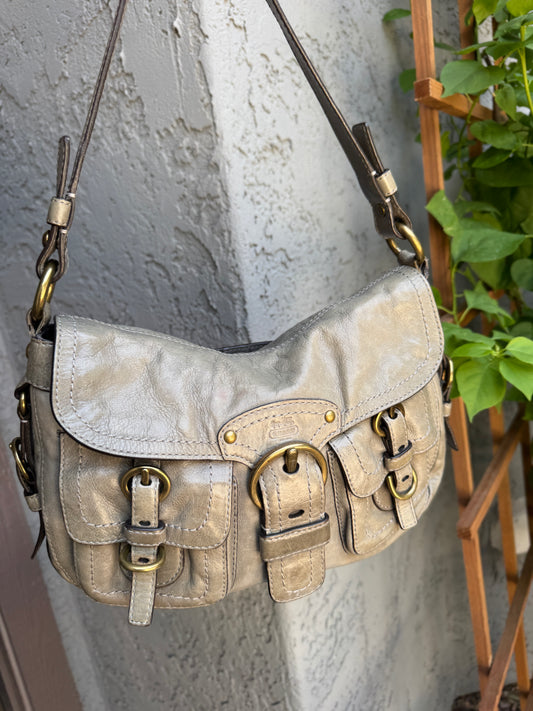 Coach Leather Legacy Garcia Hobo Shoulder Bag