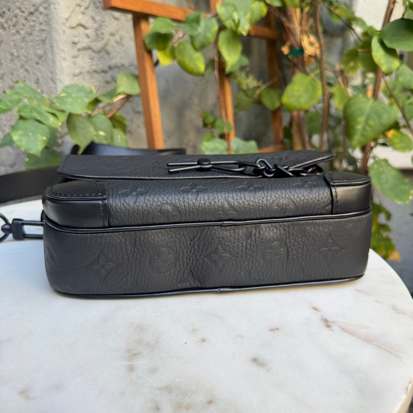 Louis Vuitton Monogram Taurillon Leather Steamer Messenger Crossbody