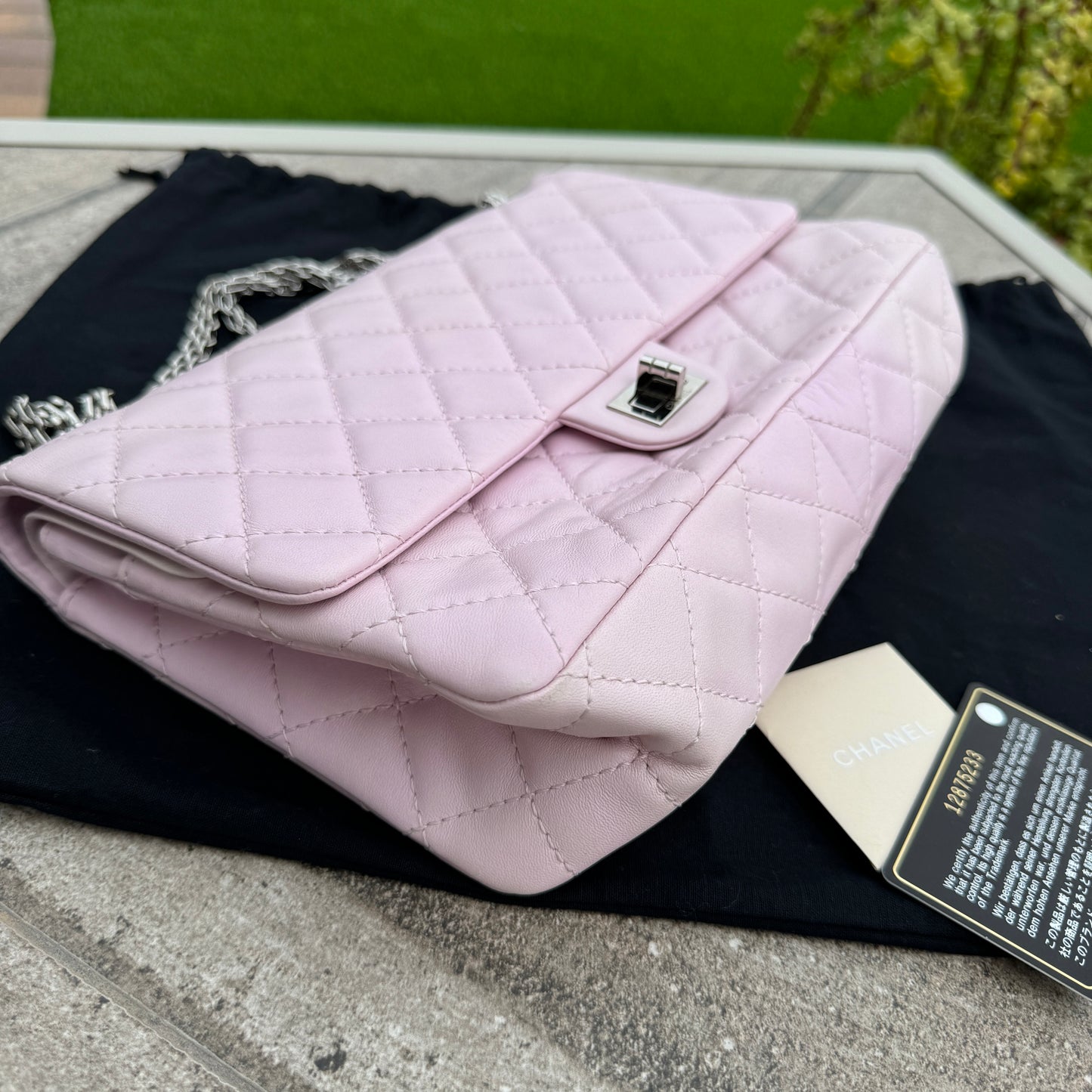 Chanel Reissue 226 Double Flap Calfskin Shoulder Bag