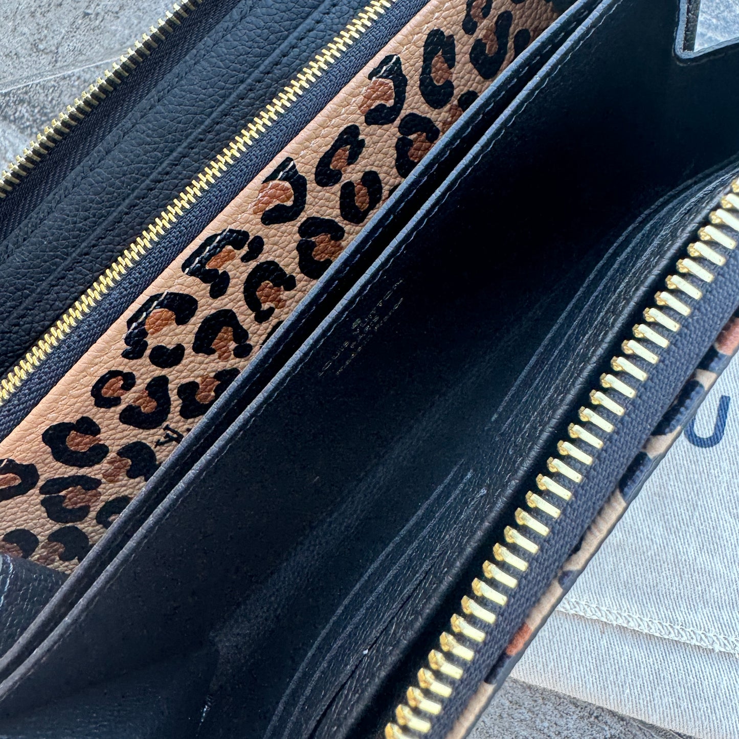 Louis Vuitton Wild at Heart Monogram Empreinte Giant Zippy Wallet