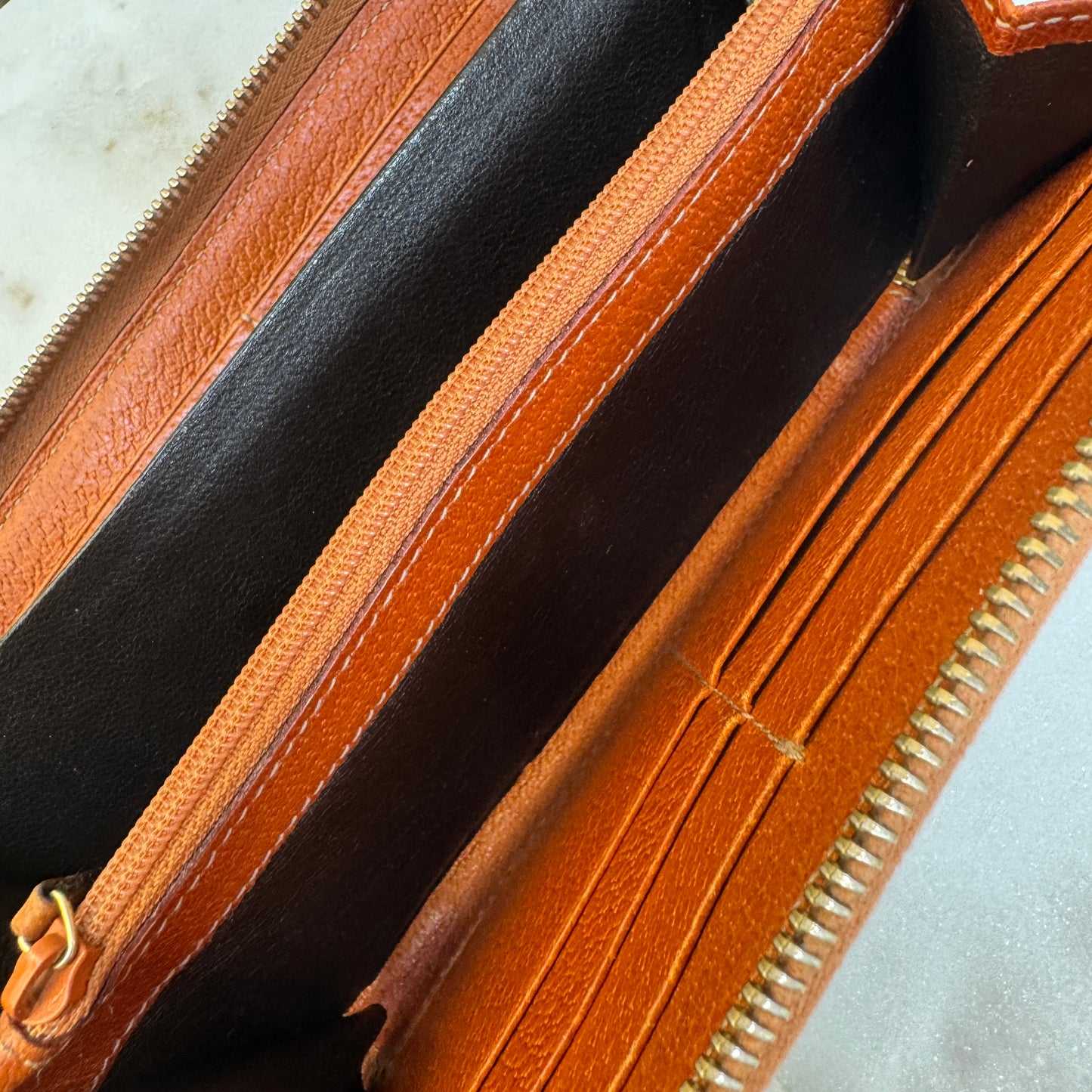 Gucci GG Canvas Long Zippy Wallet