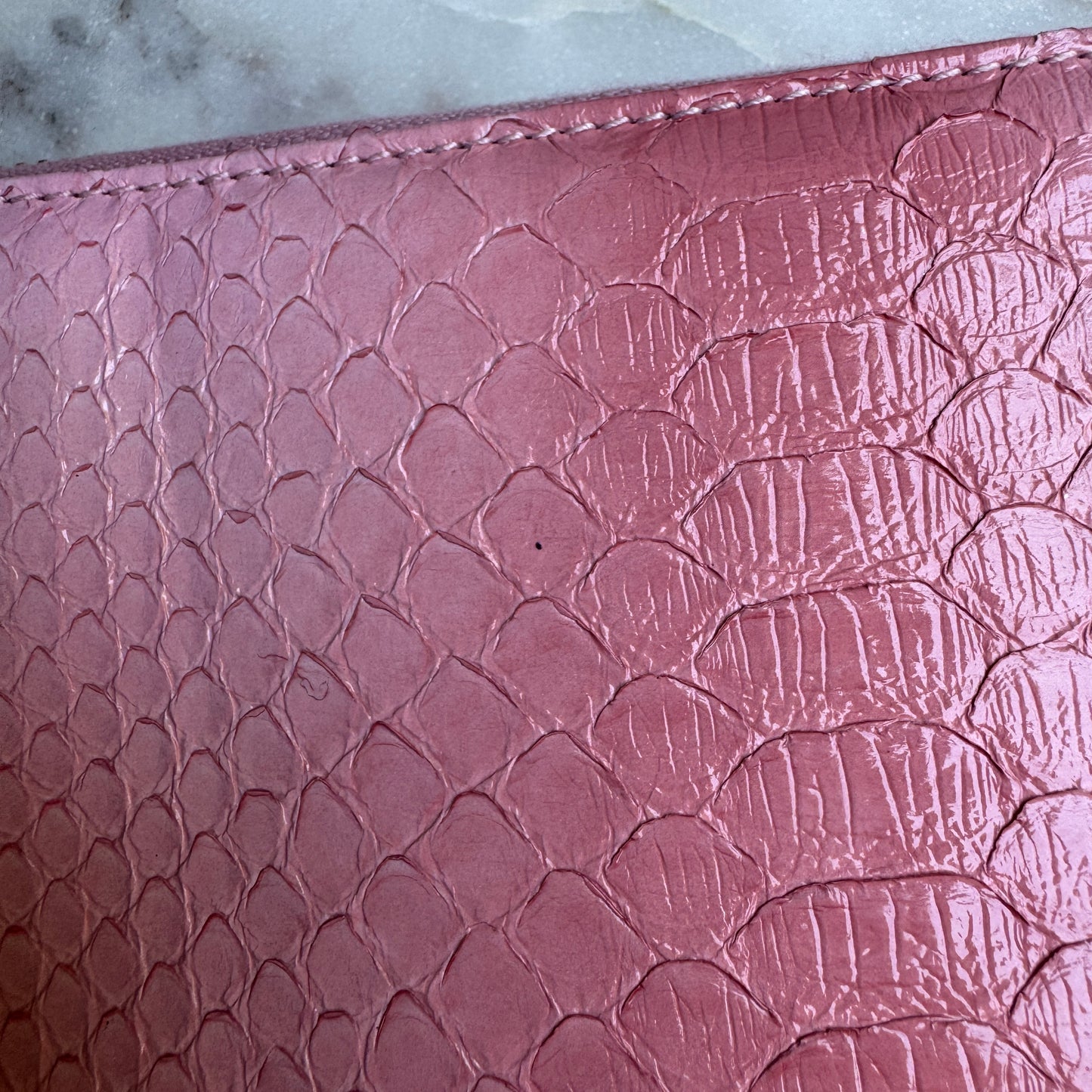 Gucci Ombré Python Zippy Wallet