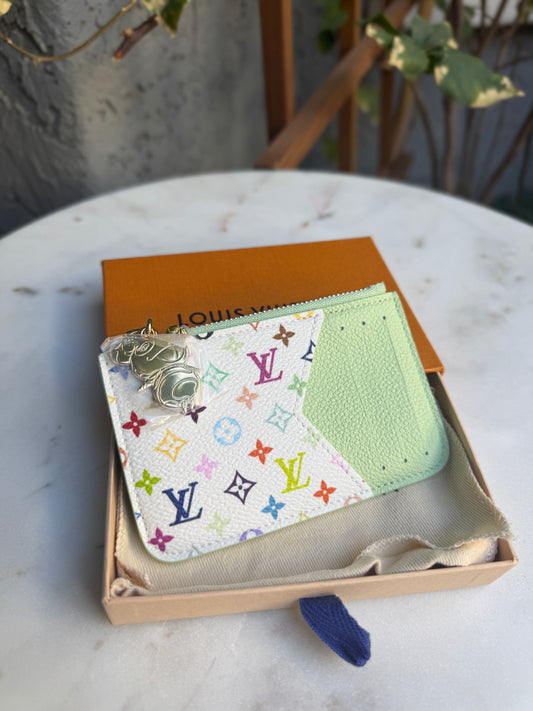 Louis Vuitton x Takashi Murakami Romy Card Holder Wallet