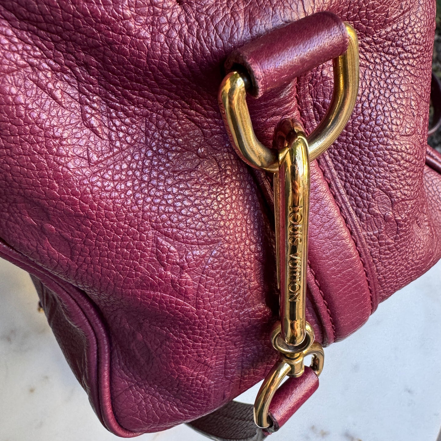Louis Vuitton Empreinte Leather Speedy 25 Bandouliere