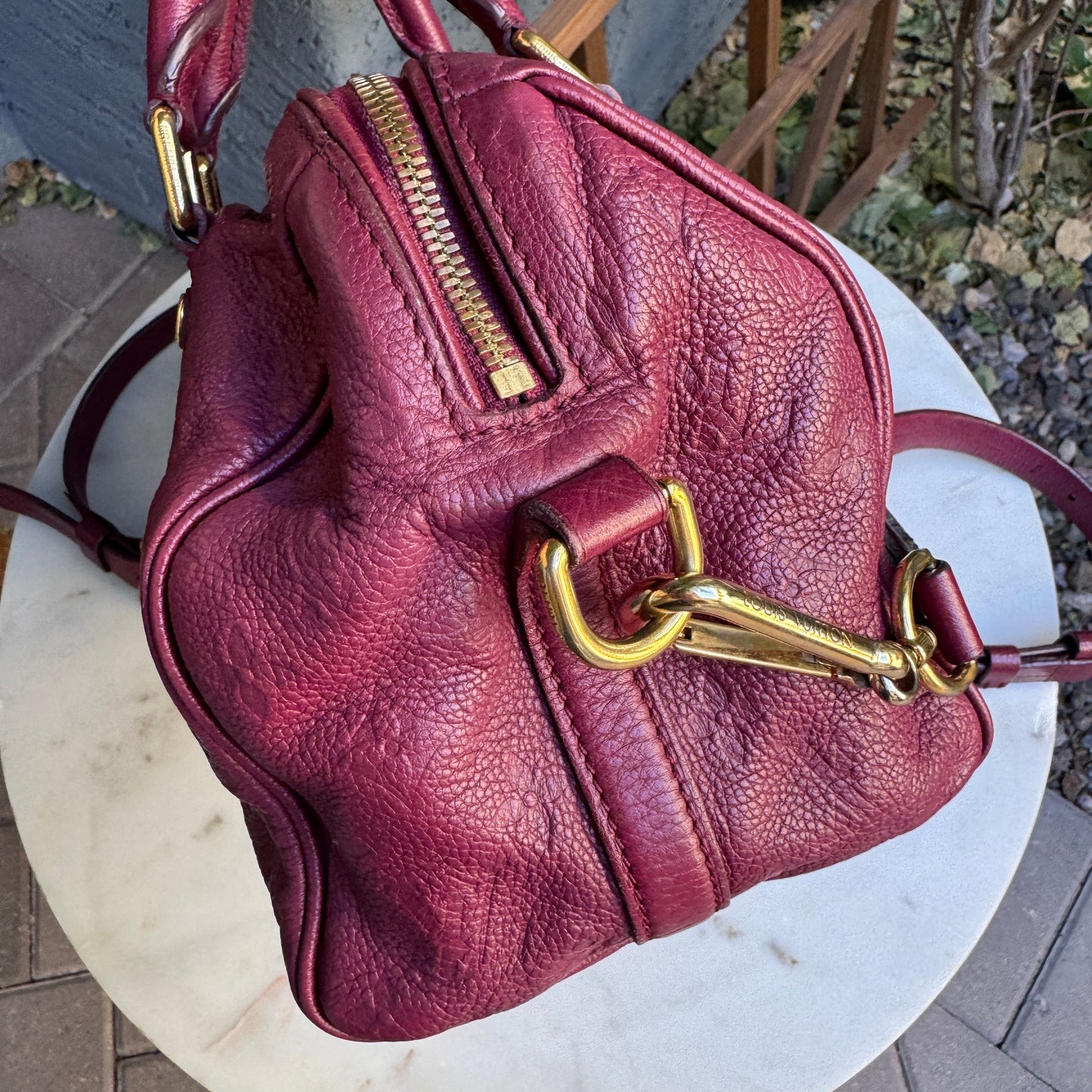 Louis Vuitton Empreinte Leather Speedy 25 Bandouliere
