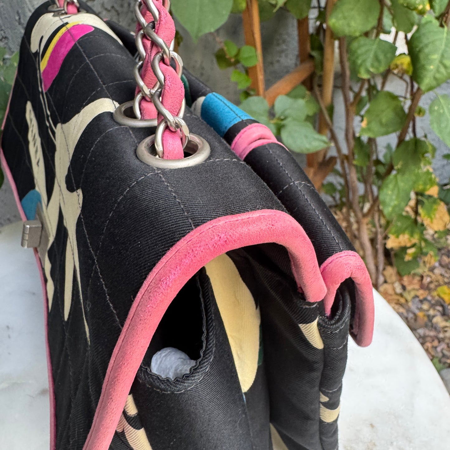 Chanel Vintage Reissue Single Flap Quilted Chocolate Bar Shoulder Bag