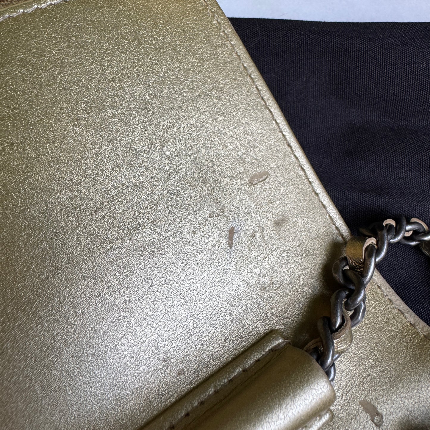 Chanel Gabrielle WOC Quilted Aged Calfskin Crossbody