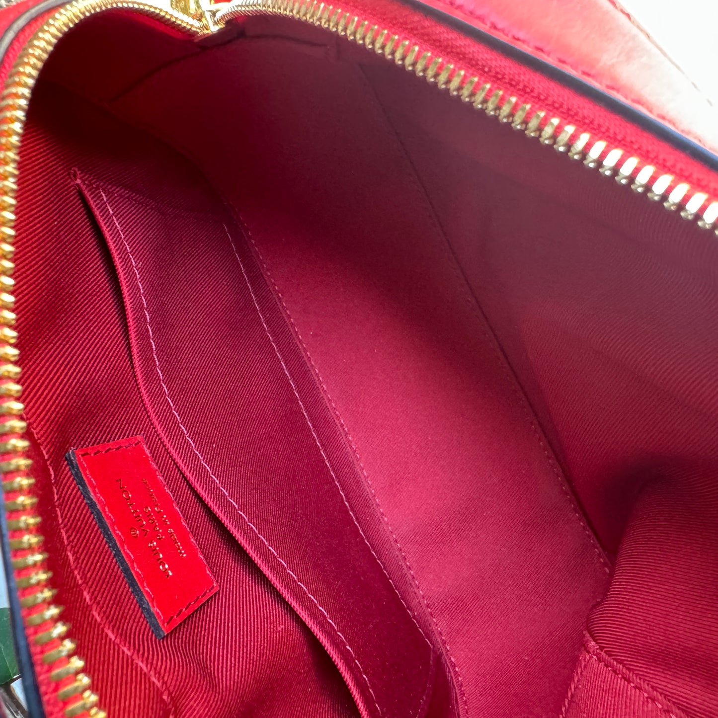 Louis Vuitton Monogram Saintonge Coquelicot Crossbody