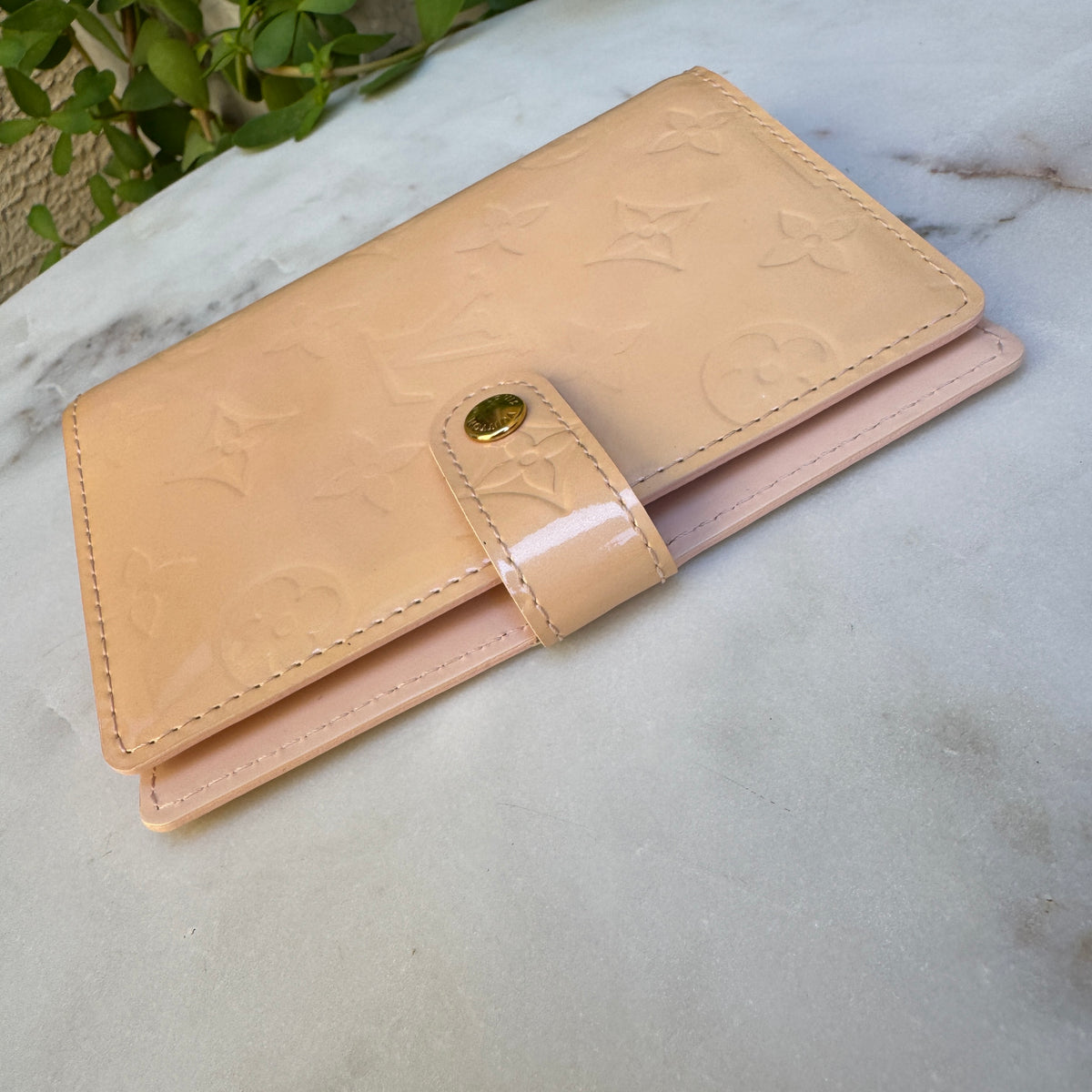 Louis Vuitton Monogram Vernis Small Ring Agenda Cover
