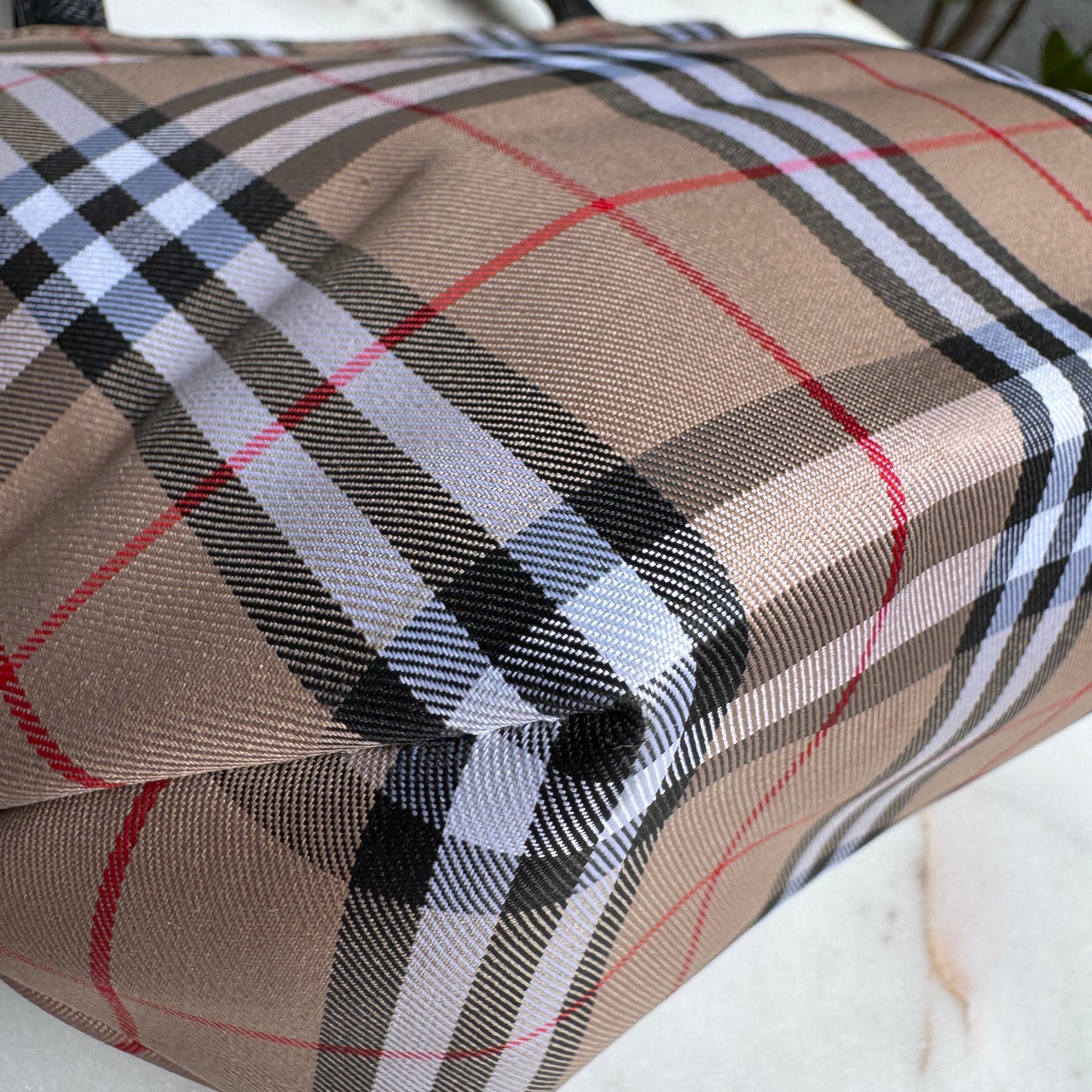 Burberry London Nova Check Handbag