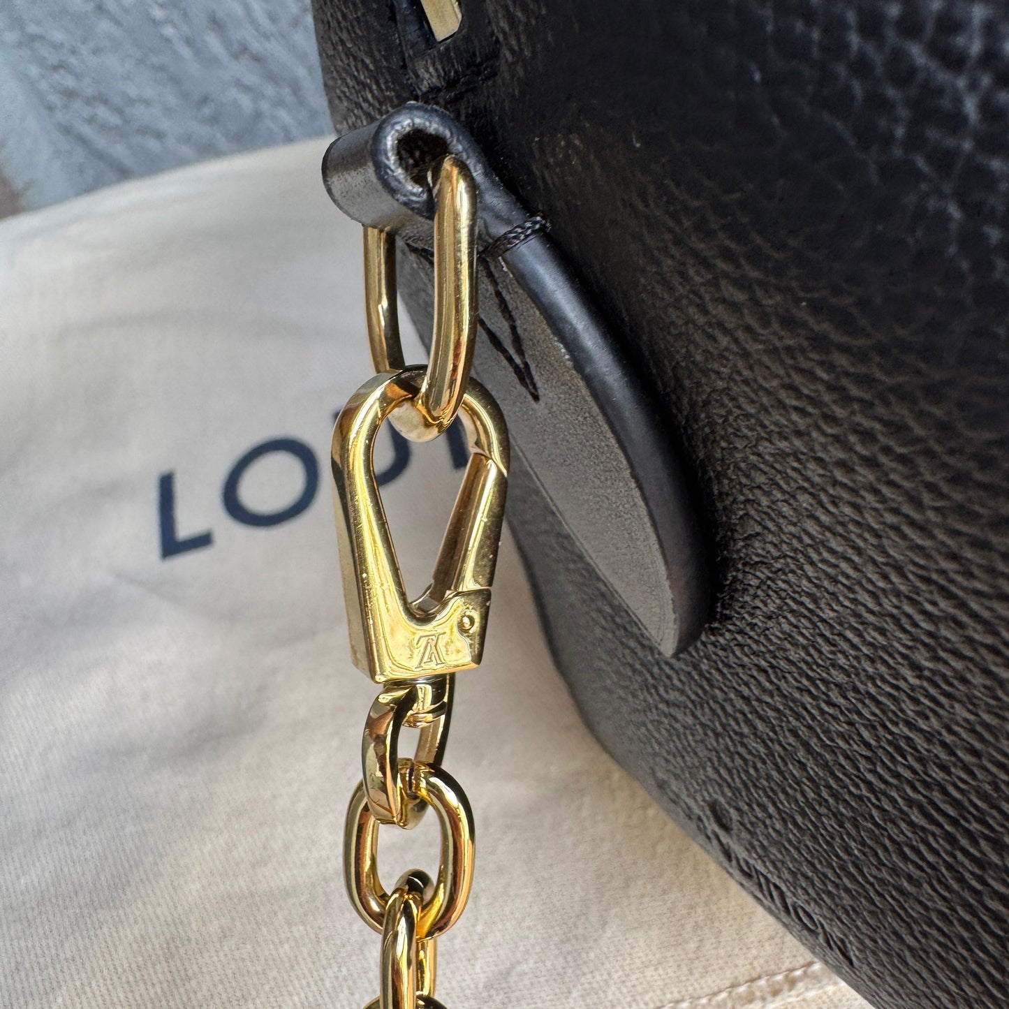Louis Vuitton Giant Monogram Empreinte Speedy 20 Crossbody