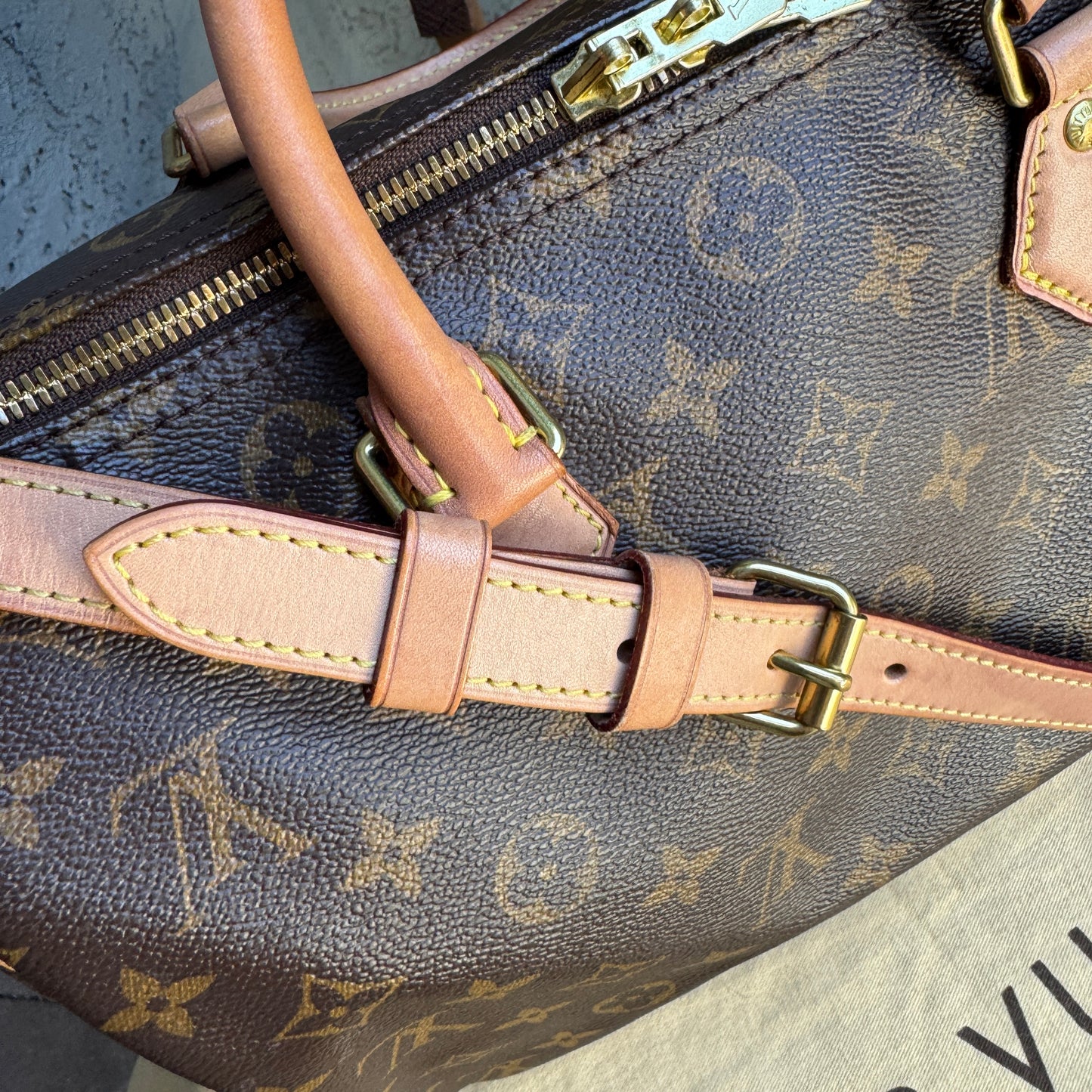 Louis Vuitton Monogram Speedy Bandouliere 30 Shoulder Bag