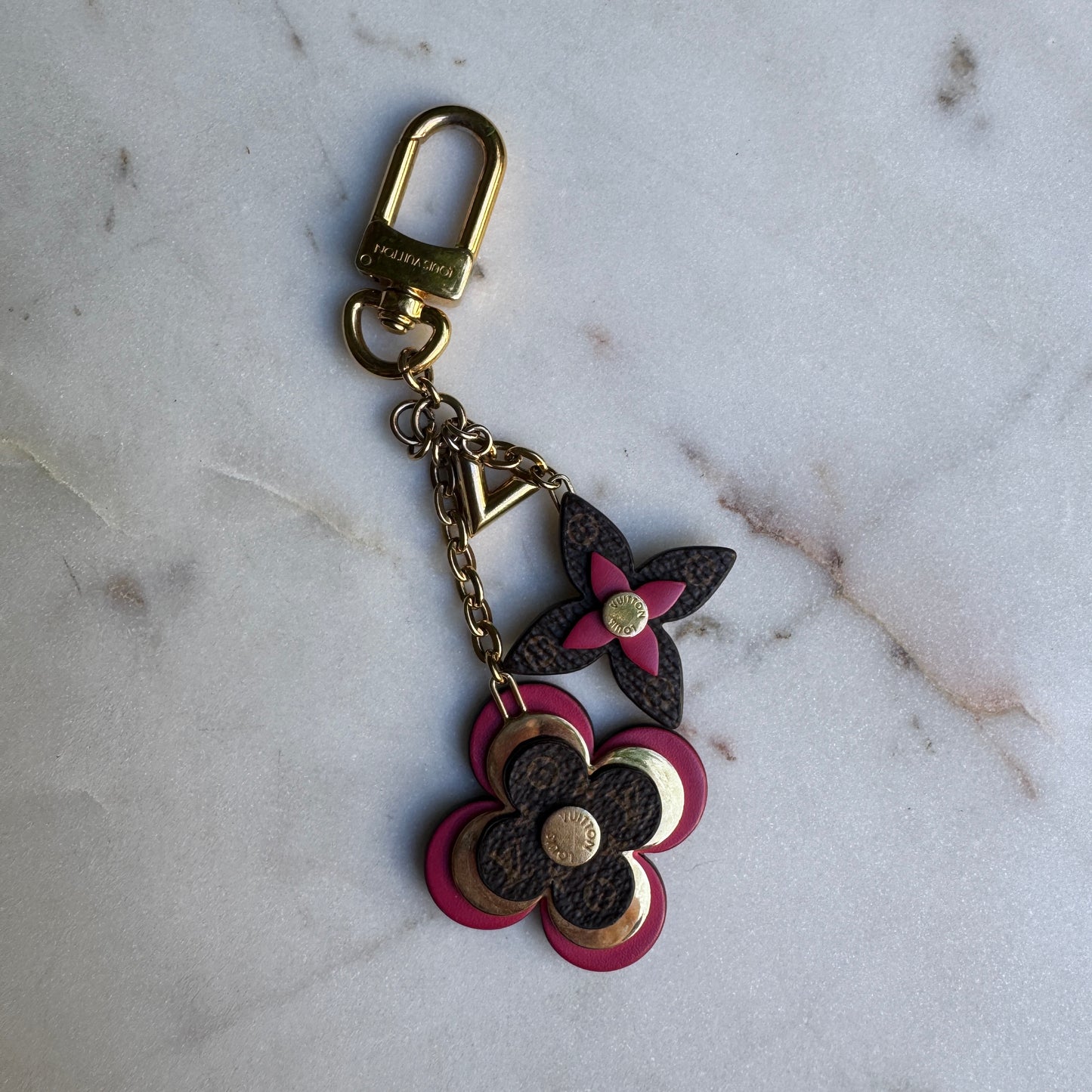 Louis Vuitton Blooming Flowers Bag Charm