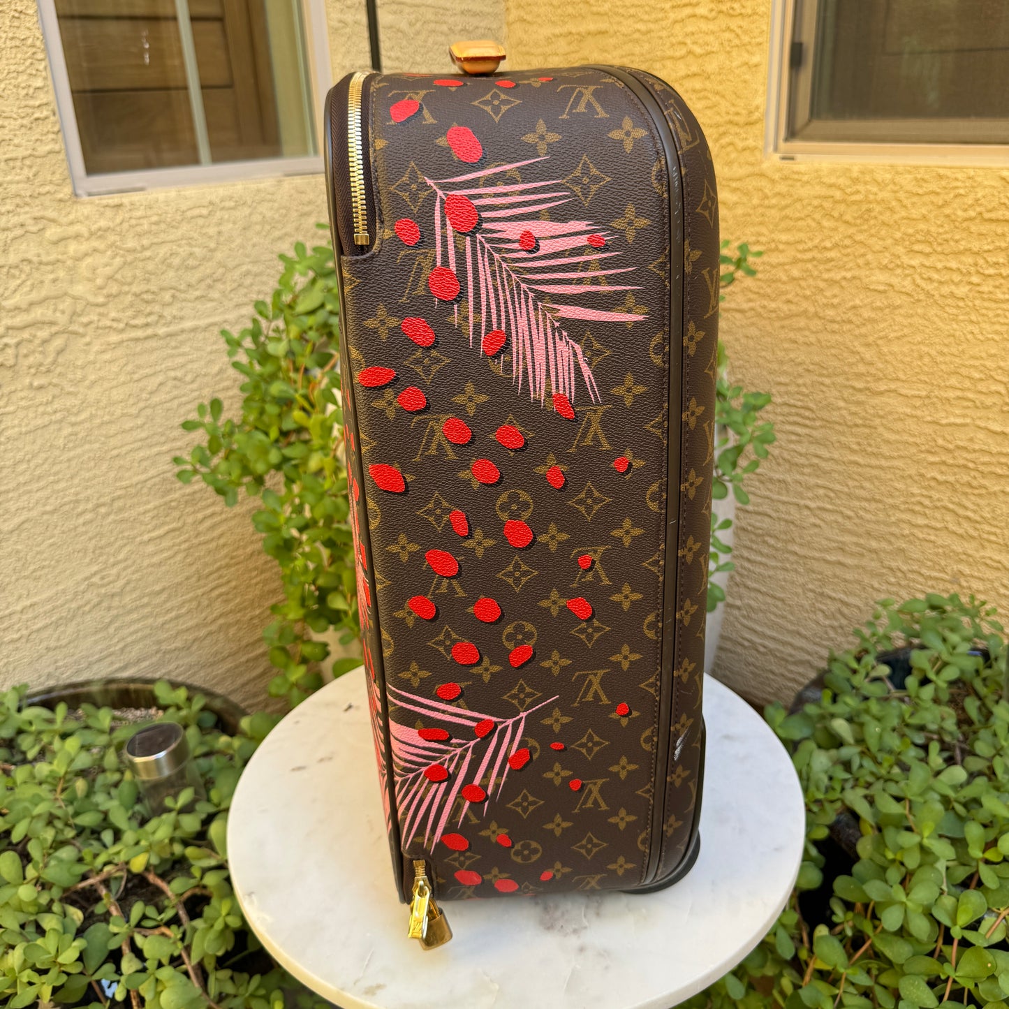 Louis Vuitton Monogram Jungle Dots Pégase Légère 55 Suitcase