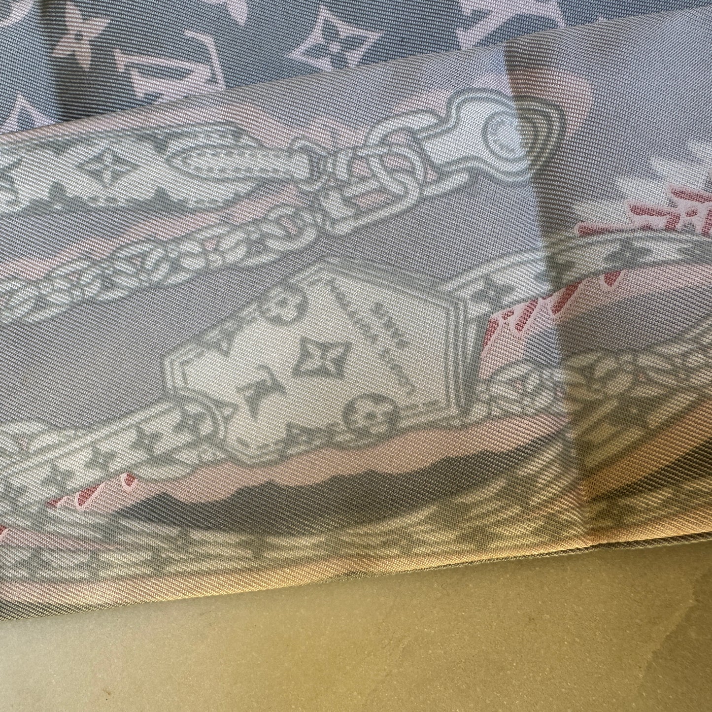 Louis Vuitton Silk Bandeau BB Scarf