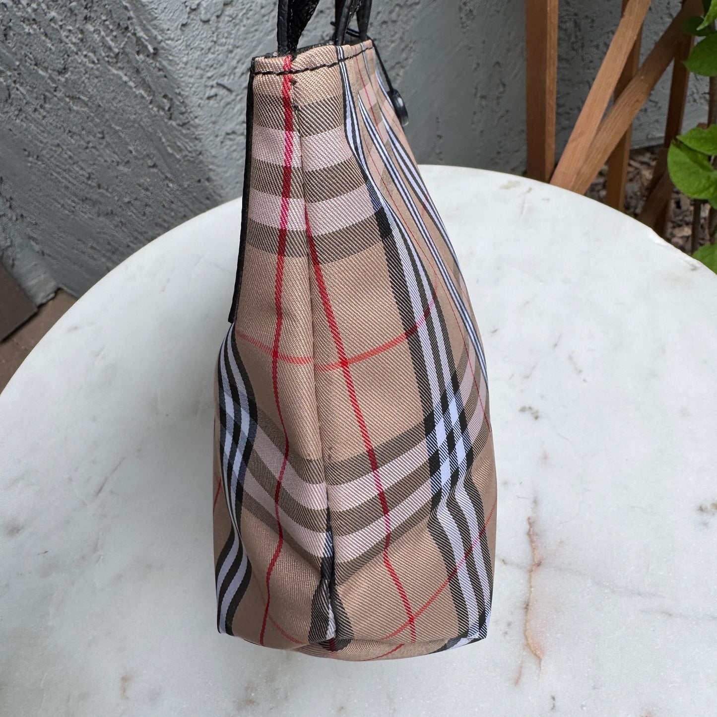 Burberry London Nova Check Handbag