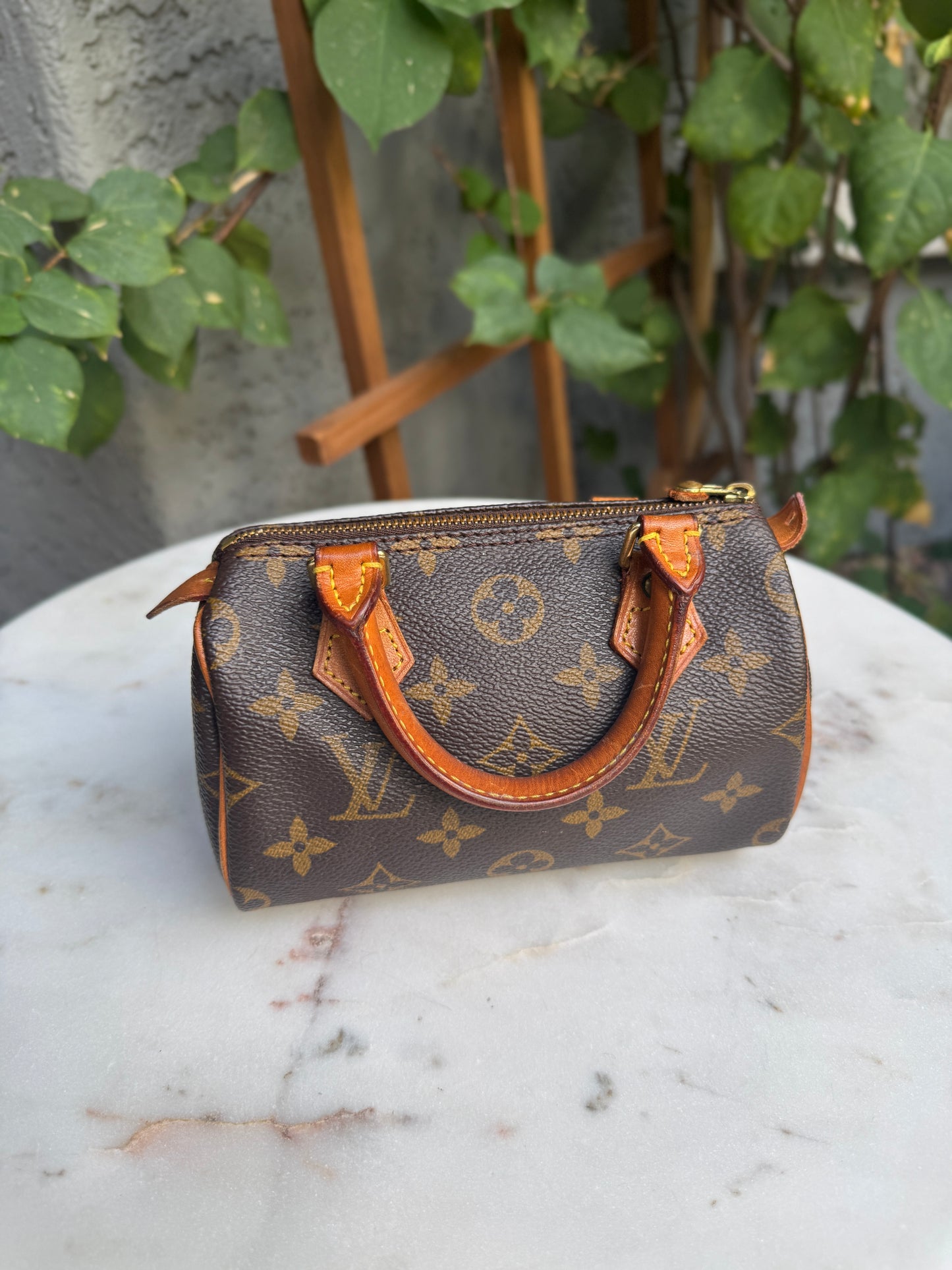 Louis Vuitton Vintage Monogram Mini HL Speedy